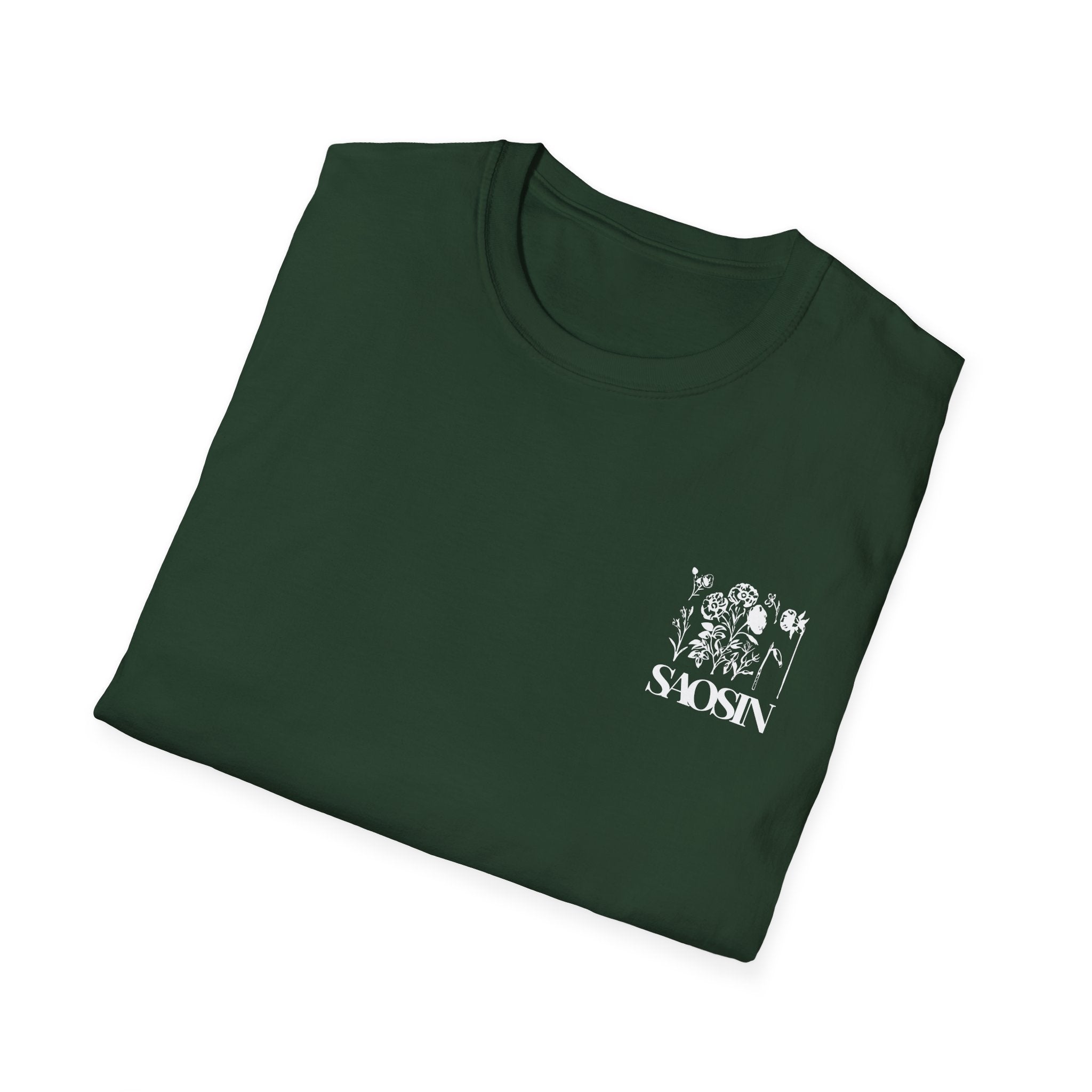 Saosin - Flowers Unisex Softstyle T-shirt