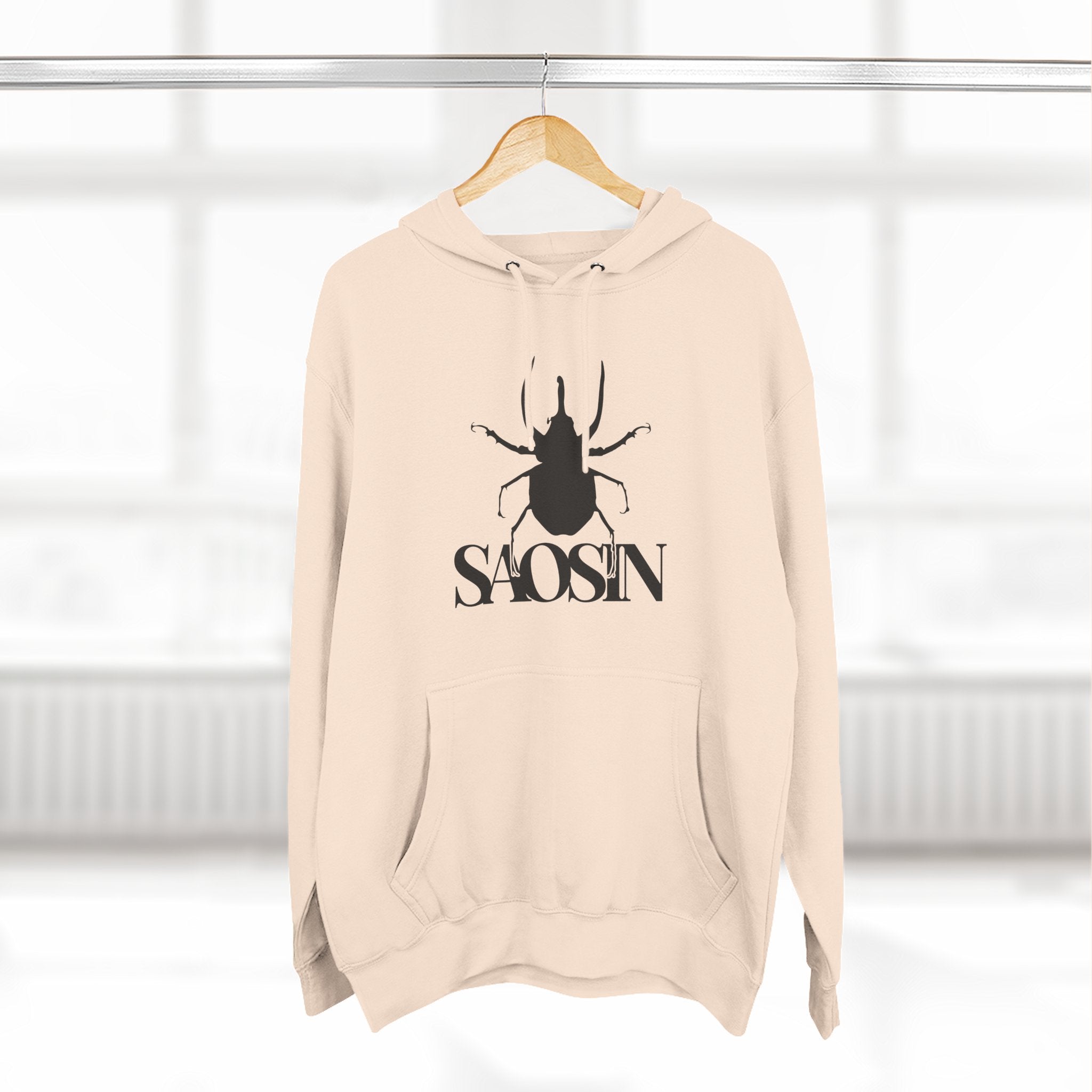 Saosin Logo Three-panel Fleece Hoodie