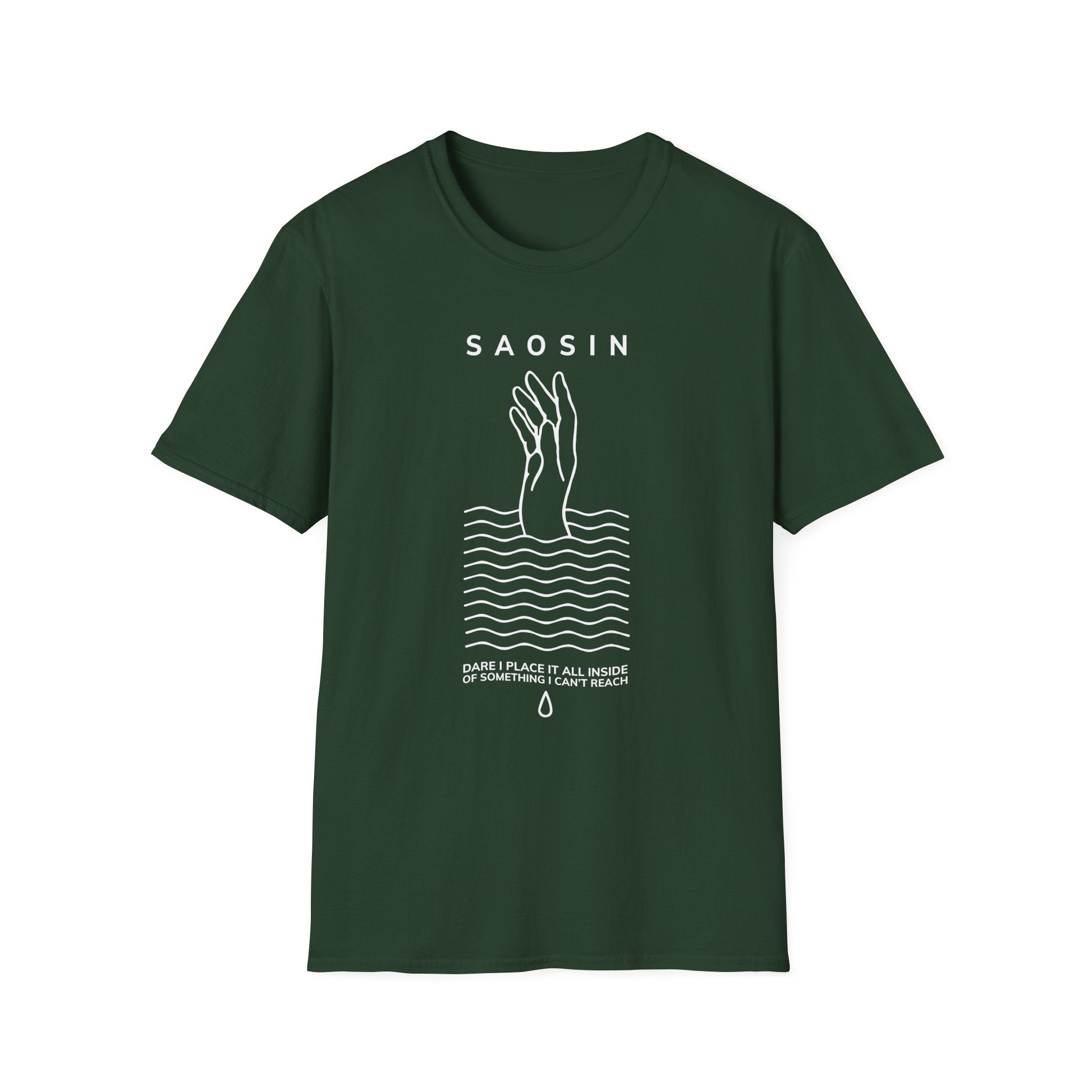 Saosin Illusion & Control Lyric Unisex Softstyle T-shirt