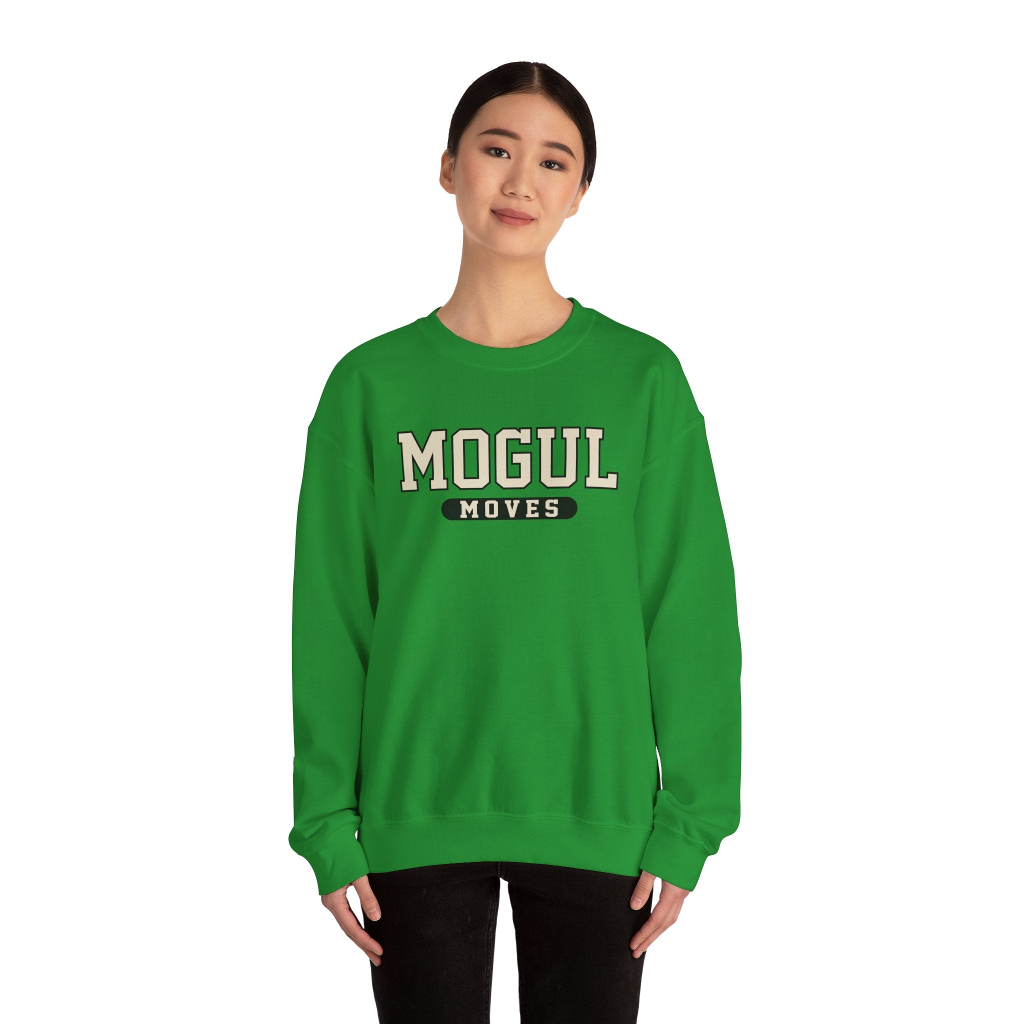 Mogul Moves  Unisex Heavy Blend Crewneck Sweatshirt