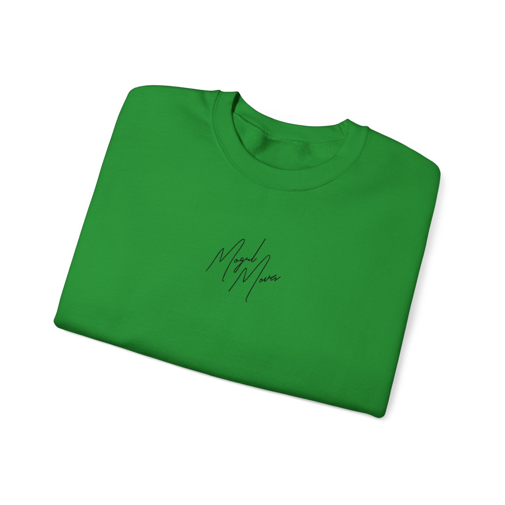 Mogul Moves Mint Unisex Heavy Blend Crewneck Sweatshirt