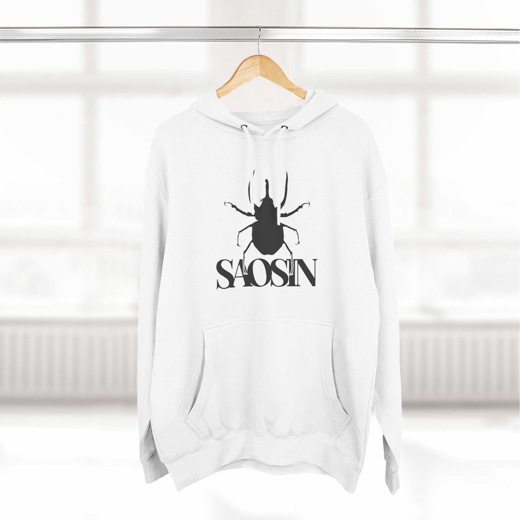 Saosin Logo Three-panel Fleece Hoodie