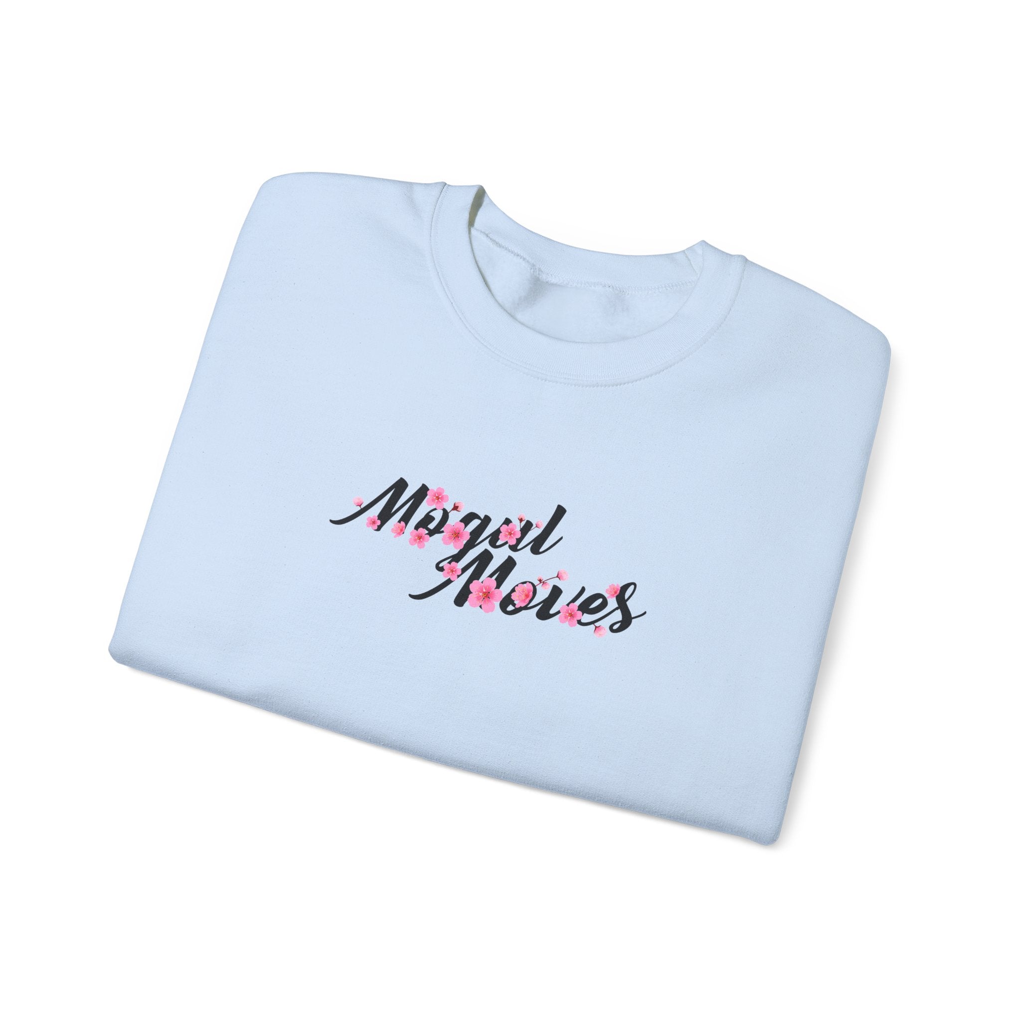 Ludwig  Mogul Moves Mint Unisex Heavy Blend Crewneck Sweatshirt