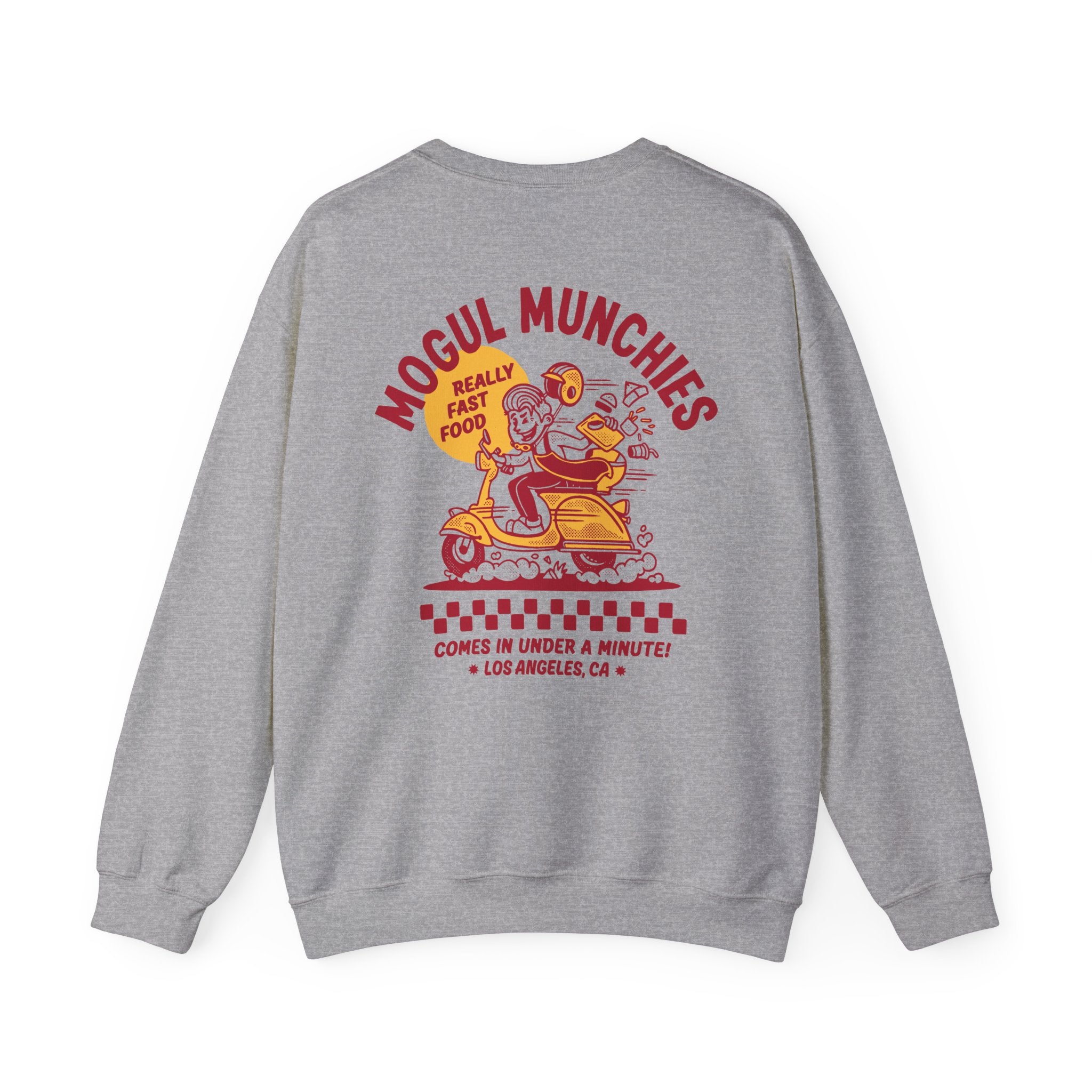Ludwig's Mogul Munchies Unisex Heavy Blend Crewneck Sweatshirt