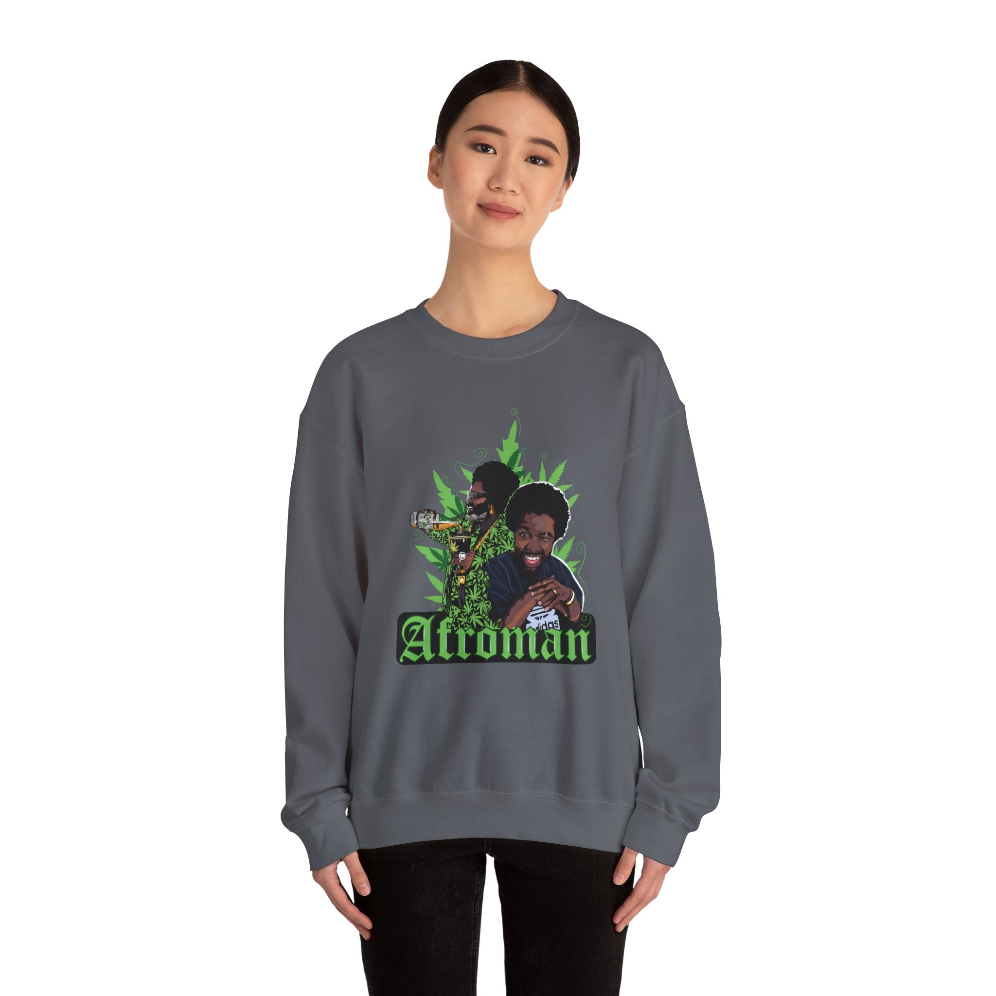 Afroman Version 3 Unisex Heavy Blend Crewneck Sweatshirt
