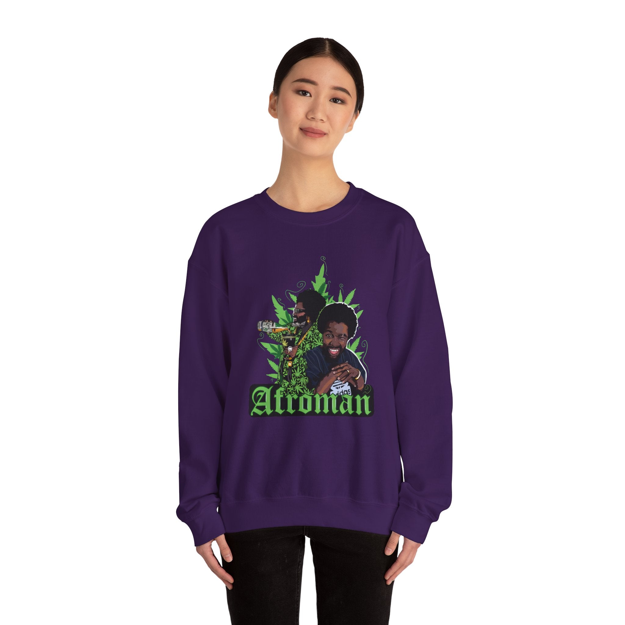 Afroman Version 3 Unisex Heavy Blend Crewneck Sweatshirt