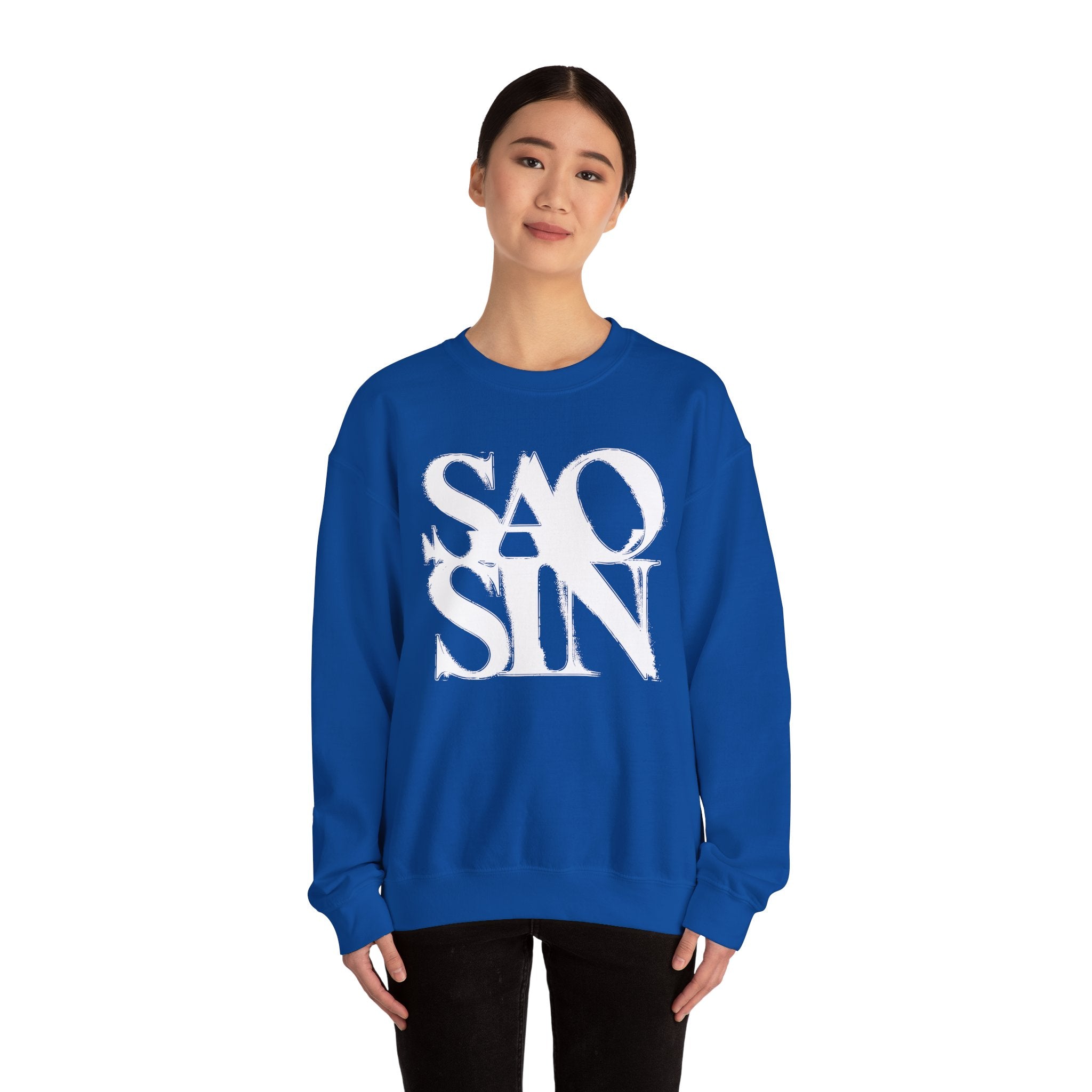 Saosin - Stacked Unisex Heavy Blend Crewneck Sweatshirt