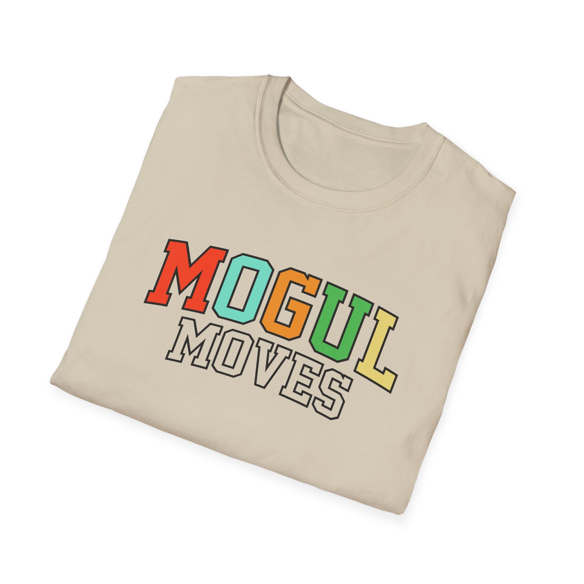 Mogul Moves Bone Unisex Softstyle T-Shirt