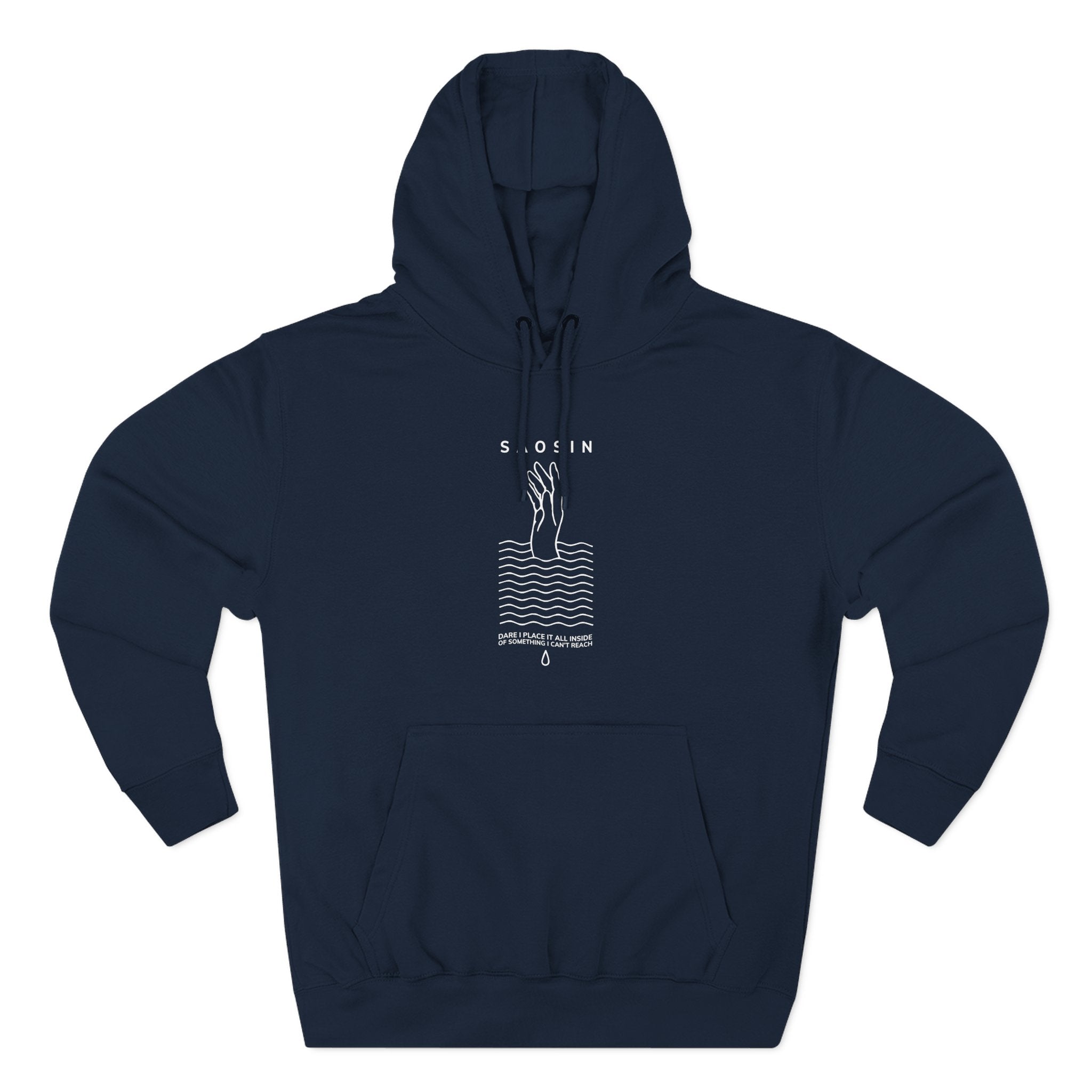 Saosin Illusion & Control Lyric Three-panel Fleece Hoodie