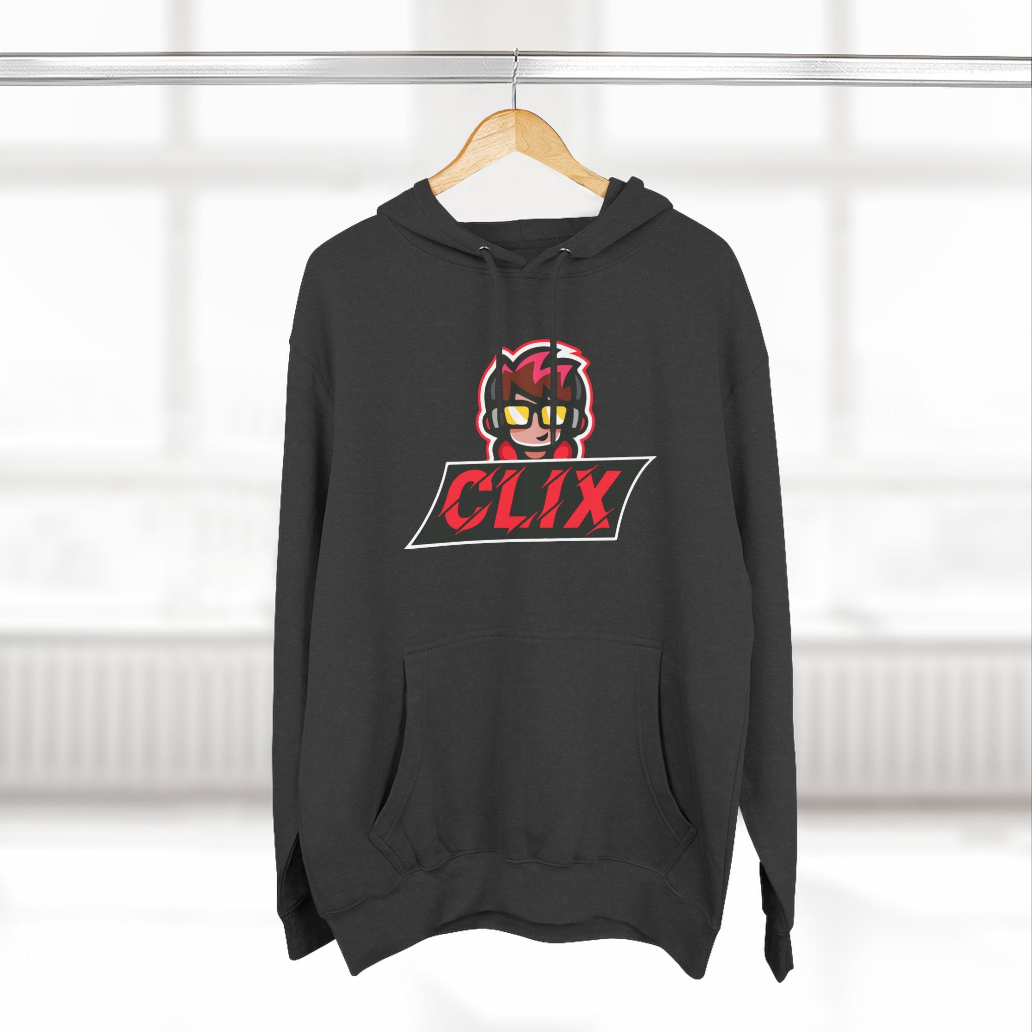 Misfits Clix Three-Panel Fleece Hoodie