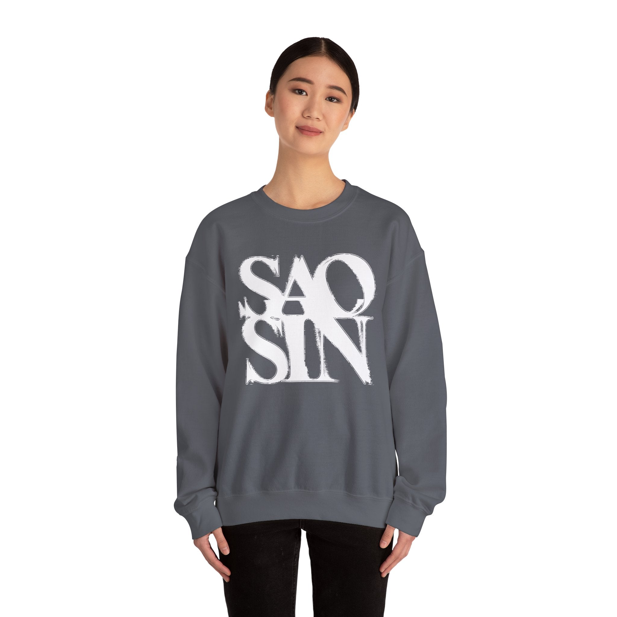 Saosin - Stacked Unisex Heavy Blend Crewneck Sweatshirt