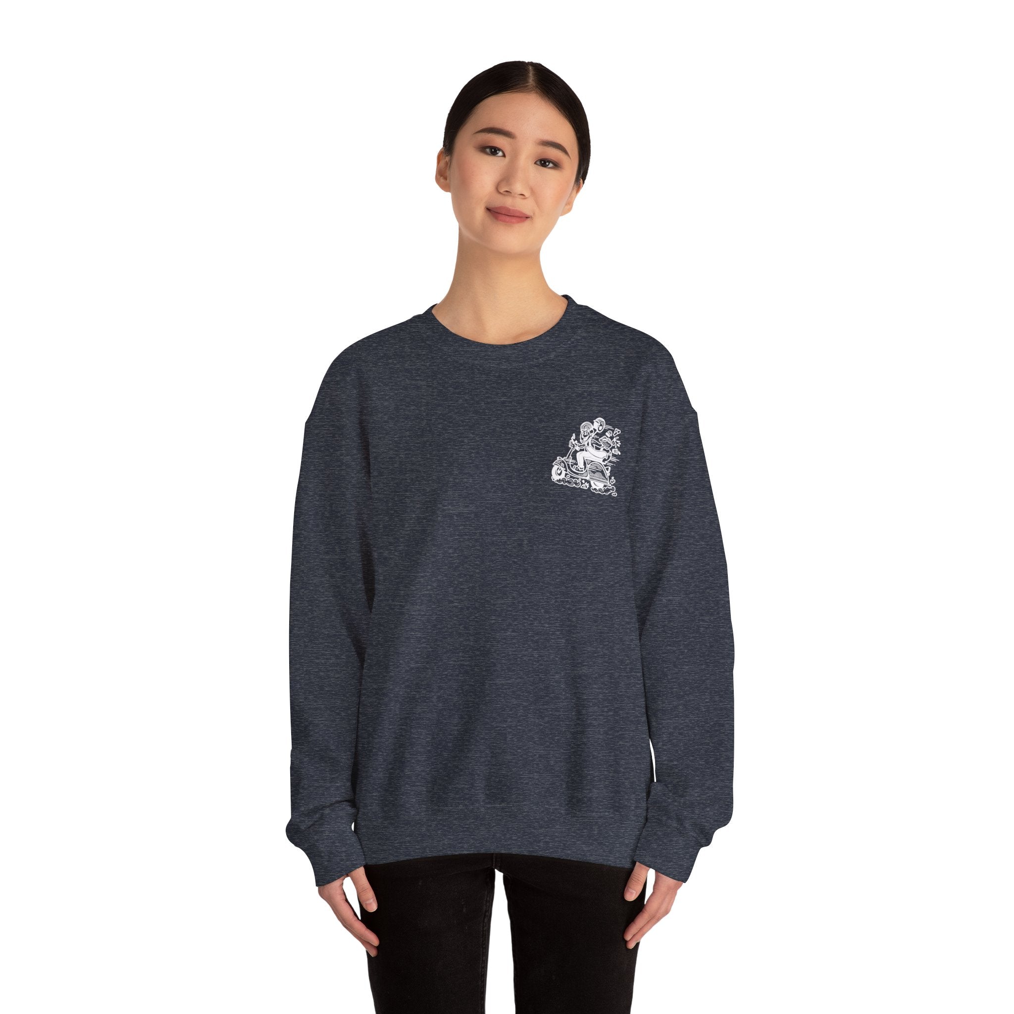 Ludwig's Mogul Munchies Unisex Heavy Blend Crewneck Sweatshirt