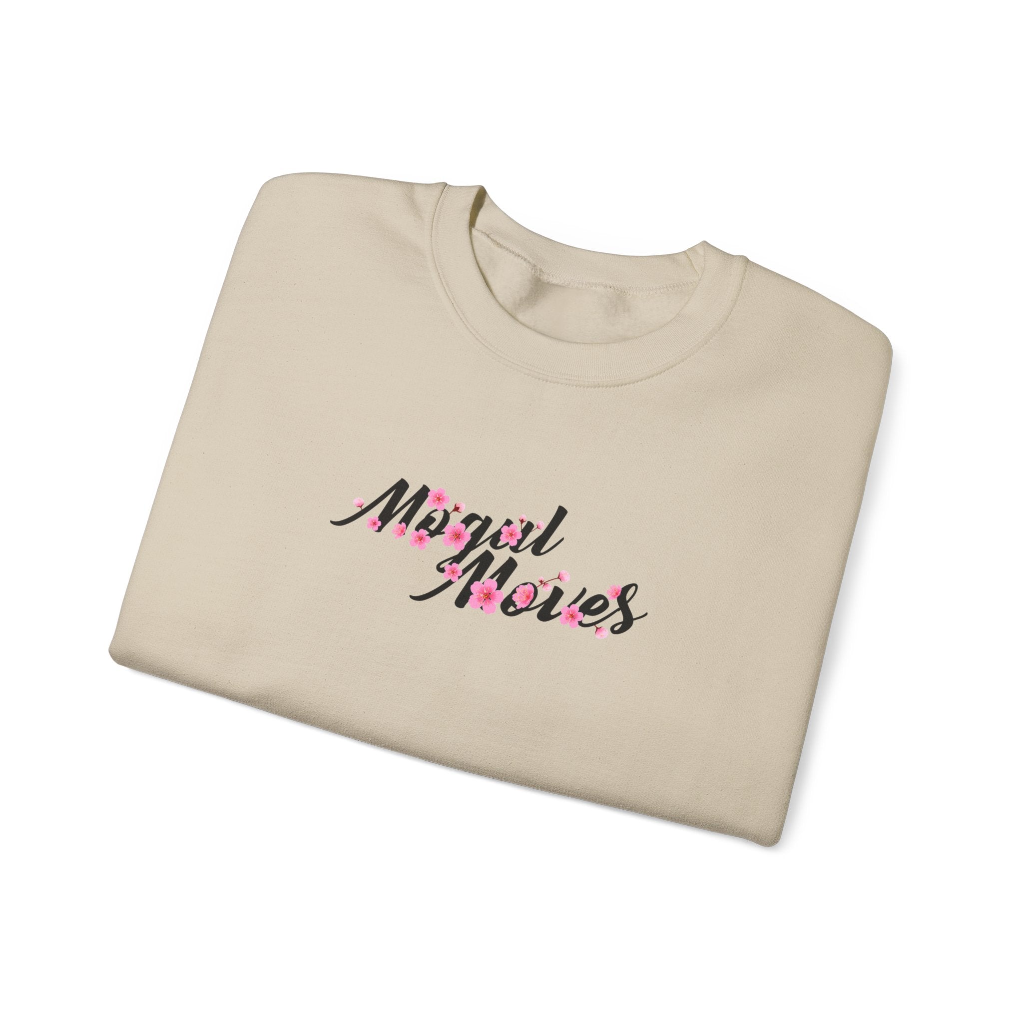 Ludwig  Mogul Moves Mint Unisex Heavy Blend Crewneck Sweatshirt