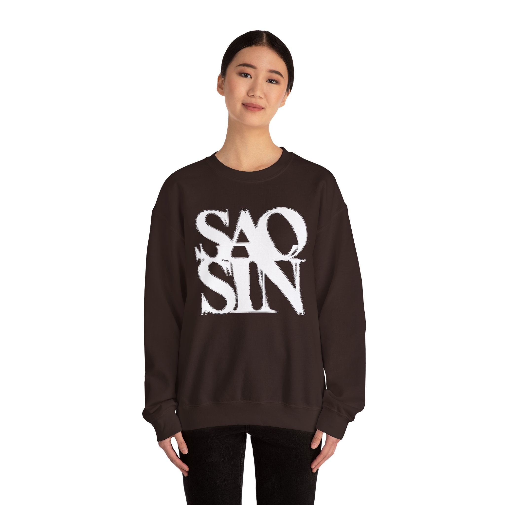 Saosin - Stacked Unisex Heavy Blend Crewneck Sweatshirt