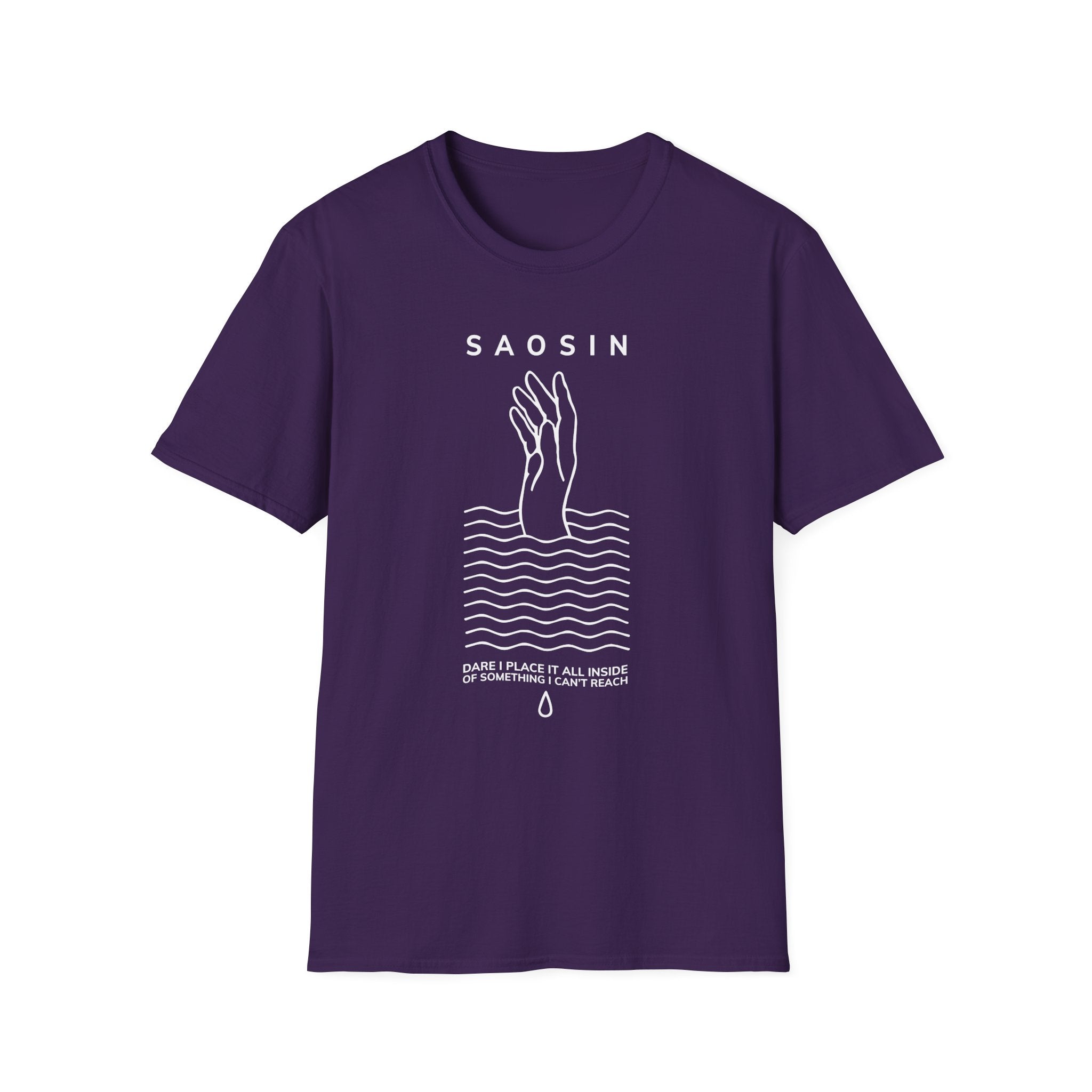 Saosin Illusion & Control Lyric Unisex Softstyle T-shirt