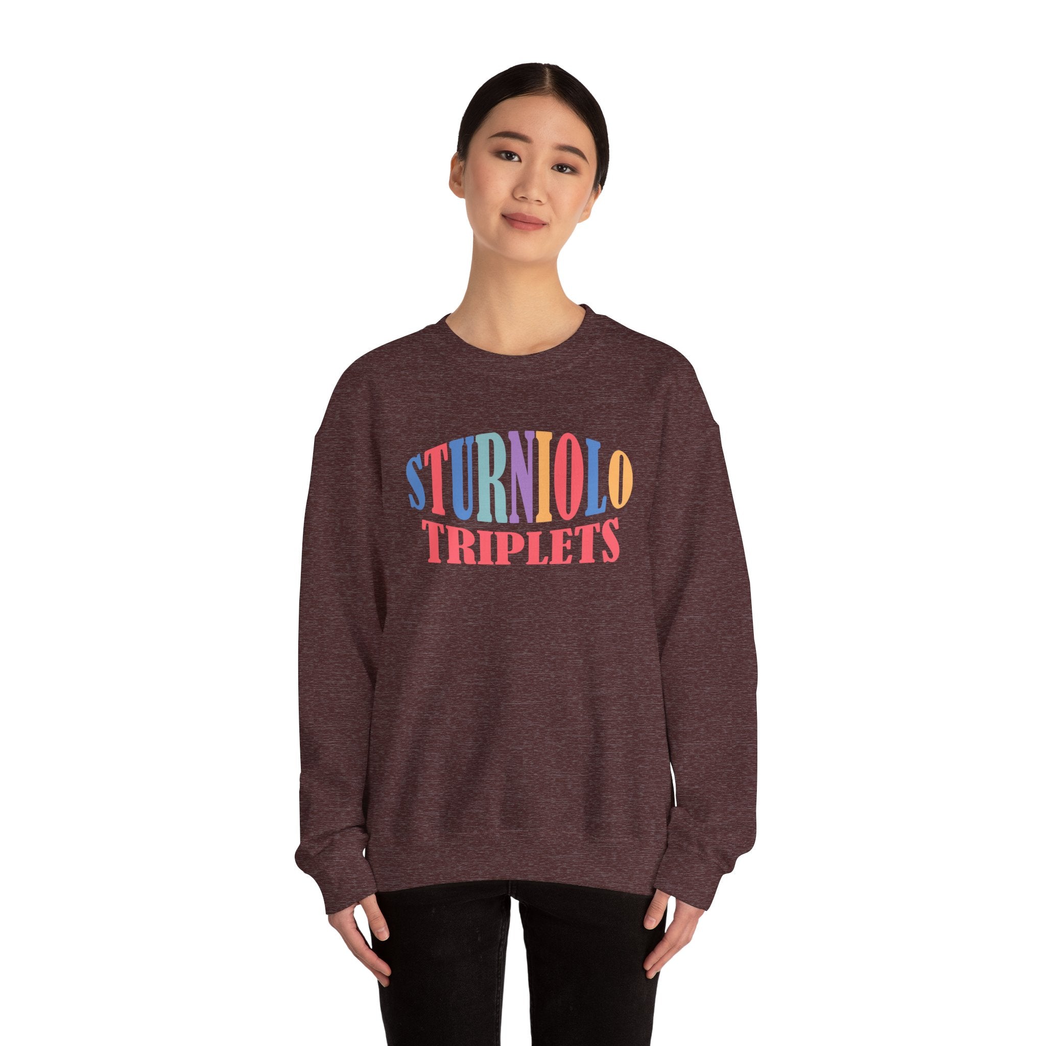 Sturniolo Triplets Trendy Let's Trip Unisex Heavy Blend Crewneck Sweatshirt