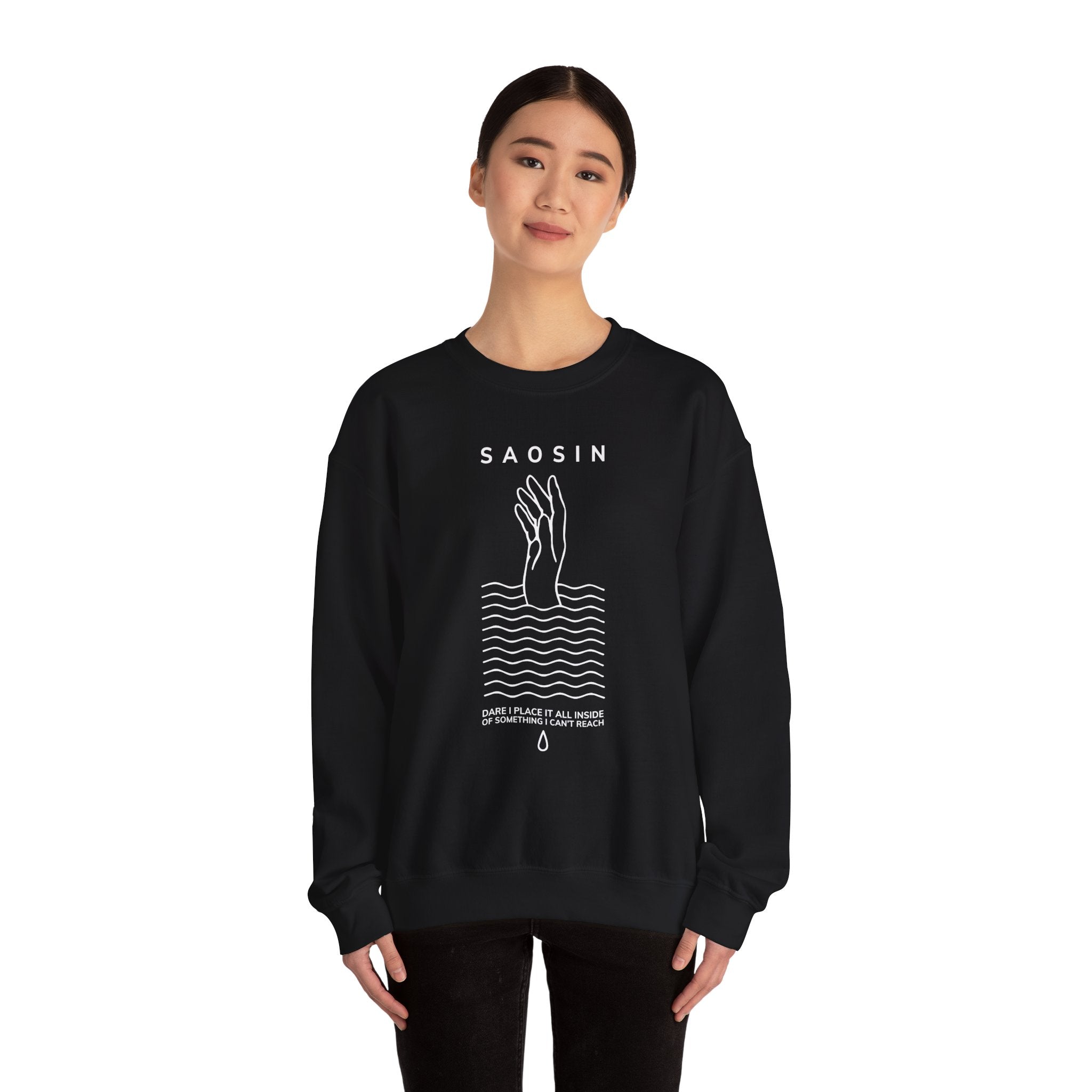Saosin Illusion & Control Lyric Unisex Heavy Blend Crewneck Sweatshirt