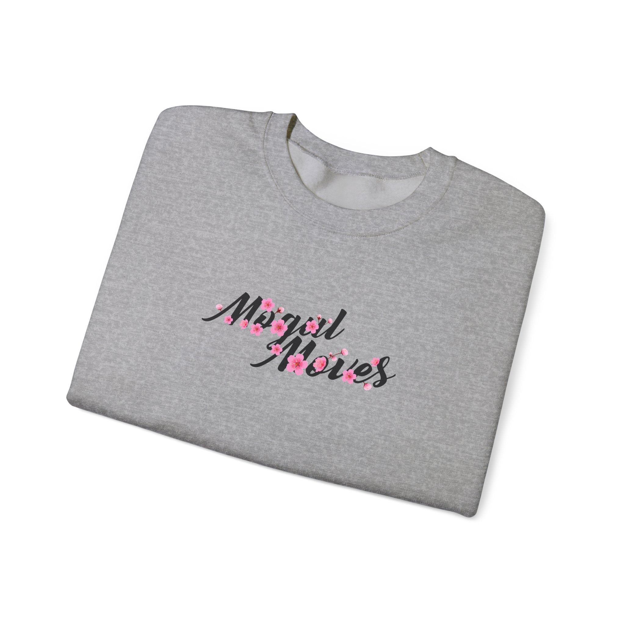 Ludwig  Mogul Moves Mint Unisex Heavy Blend Crewneck Sweatshirt
