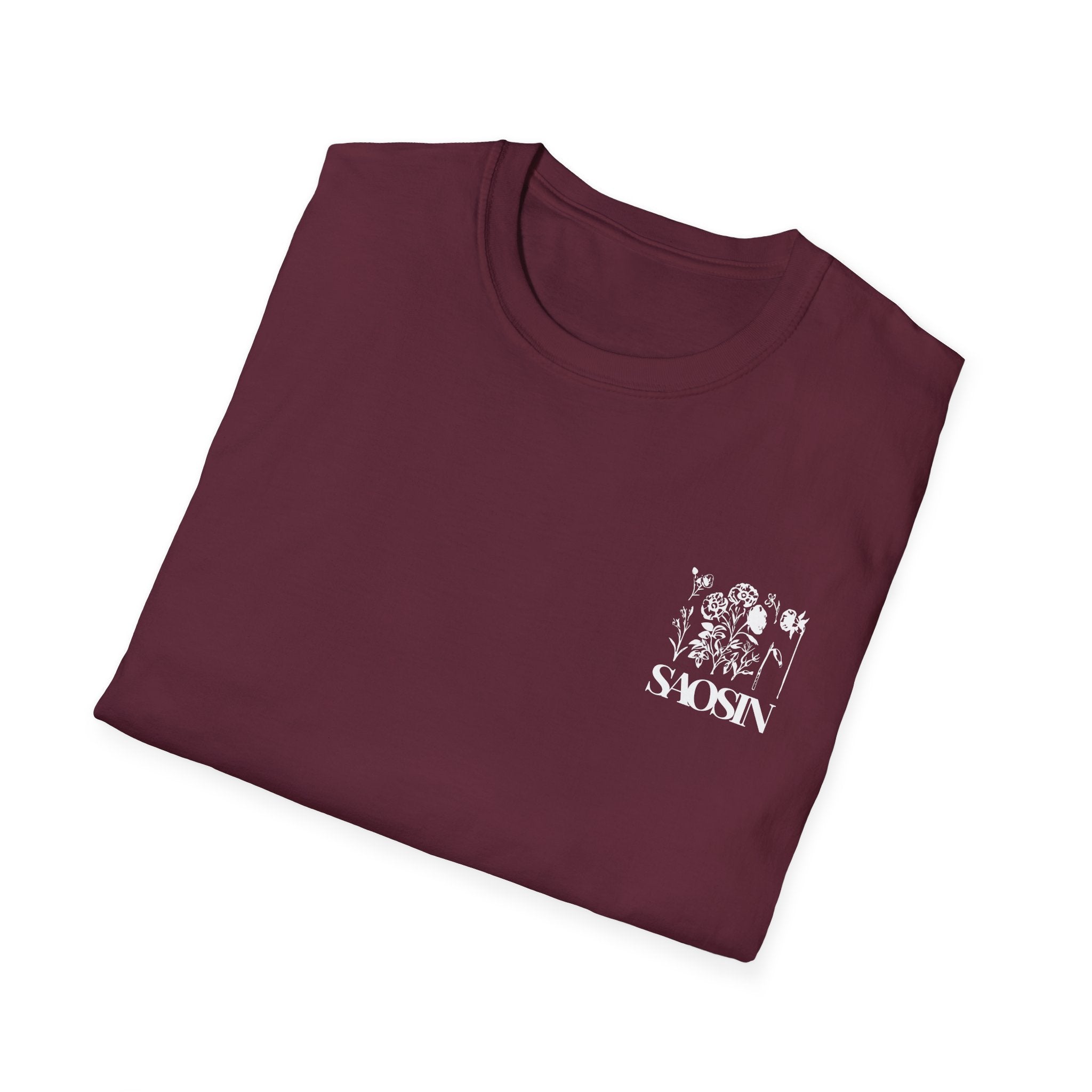 Saosin - Flowers Unisex Softstyle T-shirt