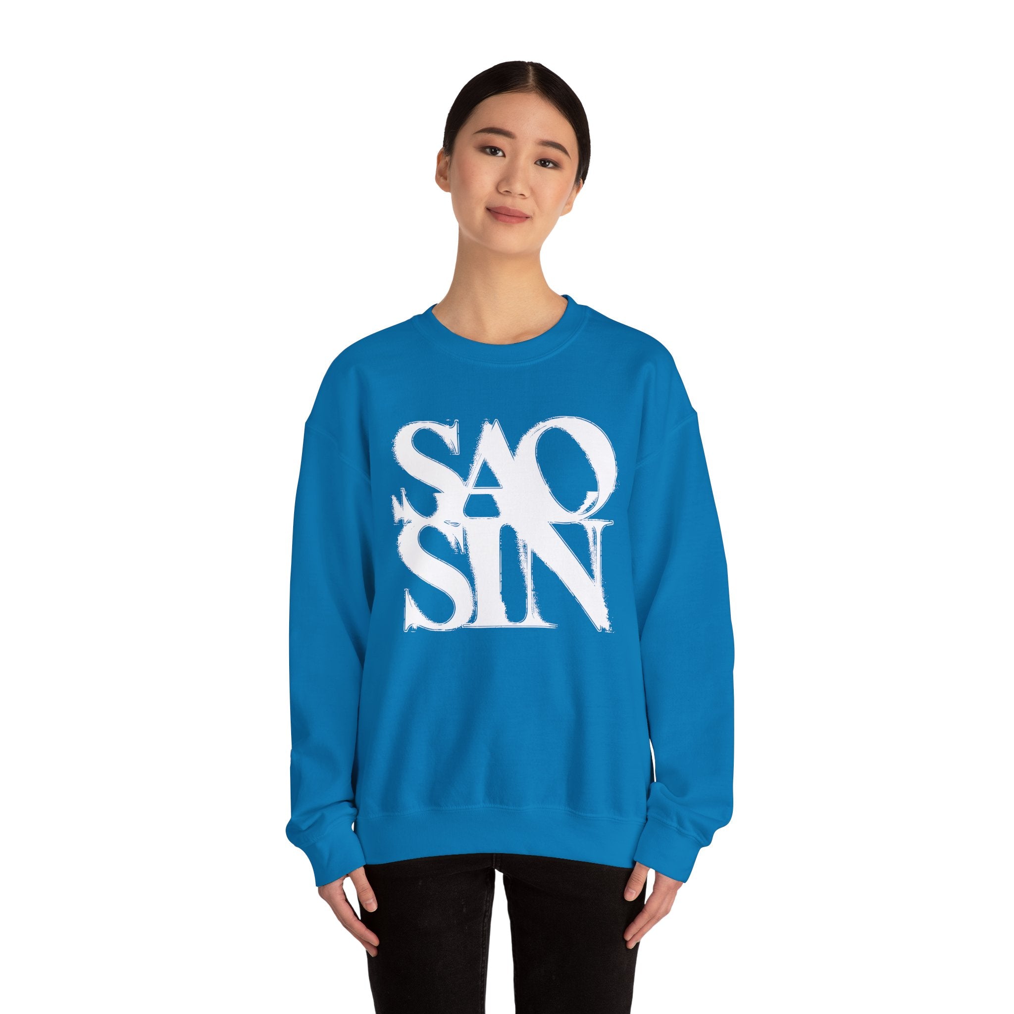 Saosin - Stacked Unisex Heavy Blend Crewneck Sweatshirt