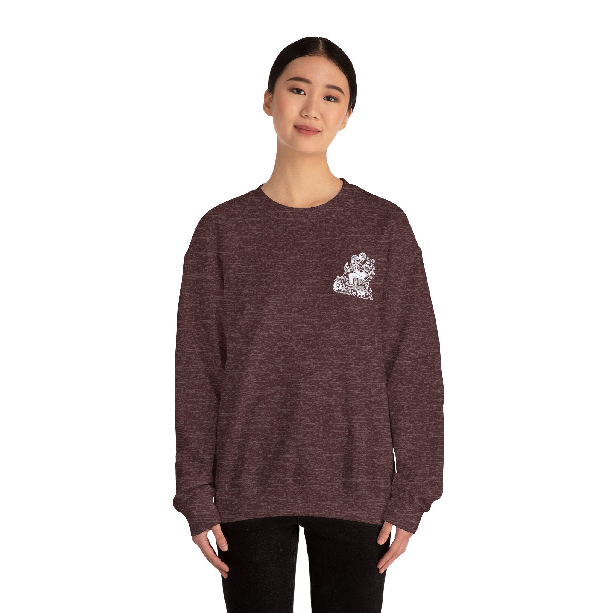 Ludwig's Mogul Munchies Unisex Heavy Blend Crewneck Sweatshirt
