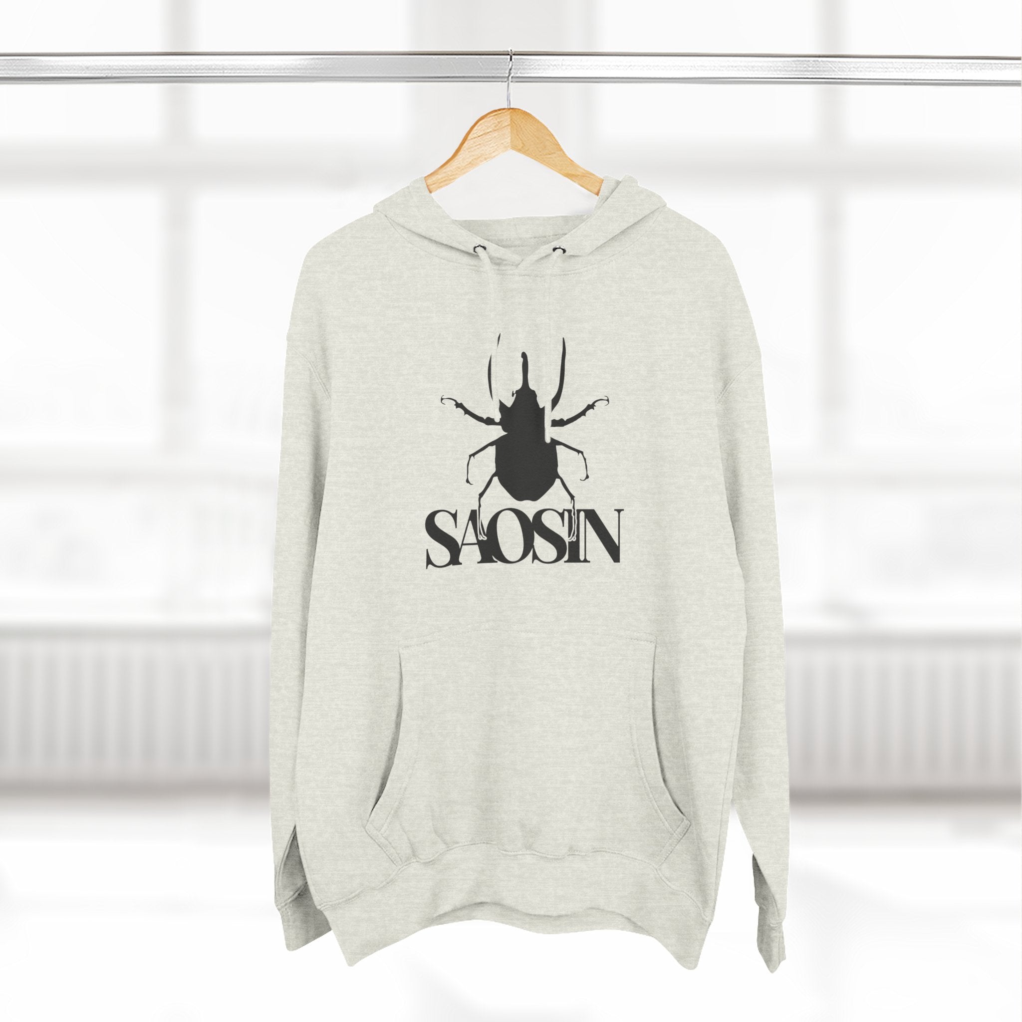 Saosin Logo Three-panel Fleece Hoodie