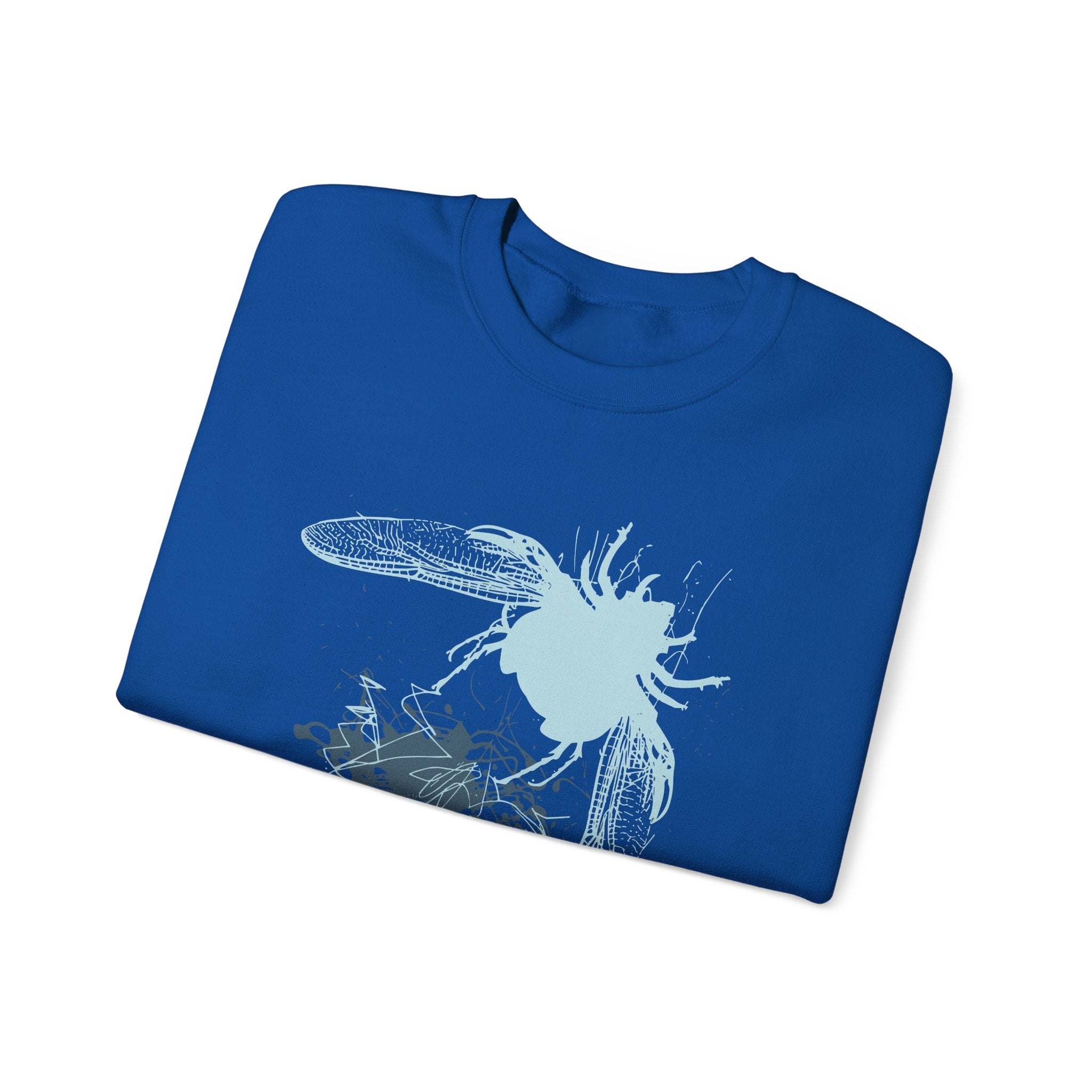 Throwback Beetle Unisex Heavy Blend Crewneck Sweatshirt