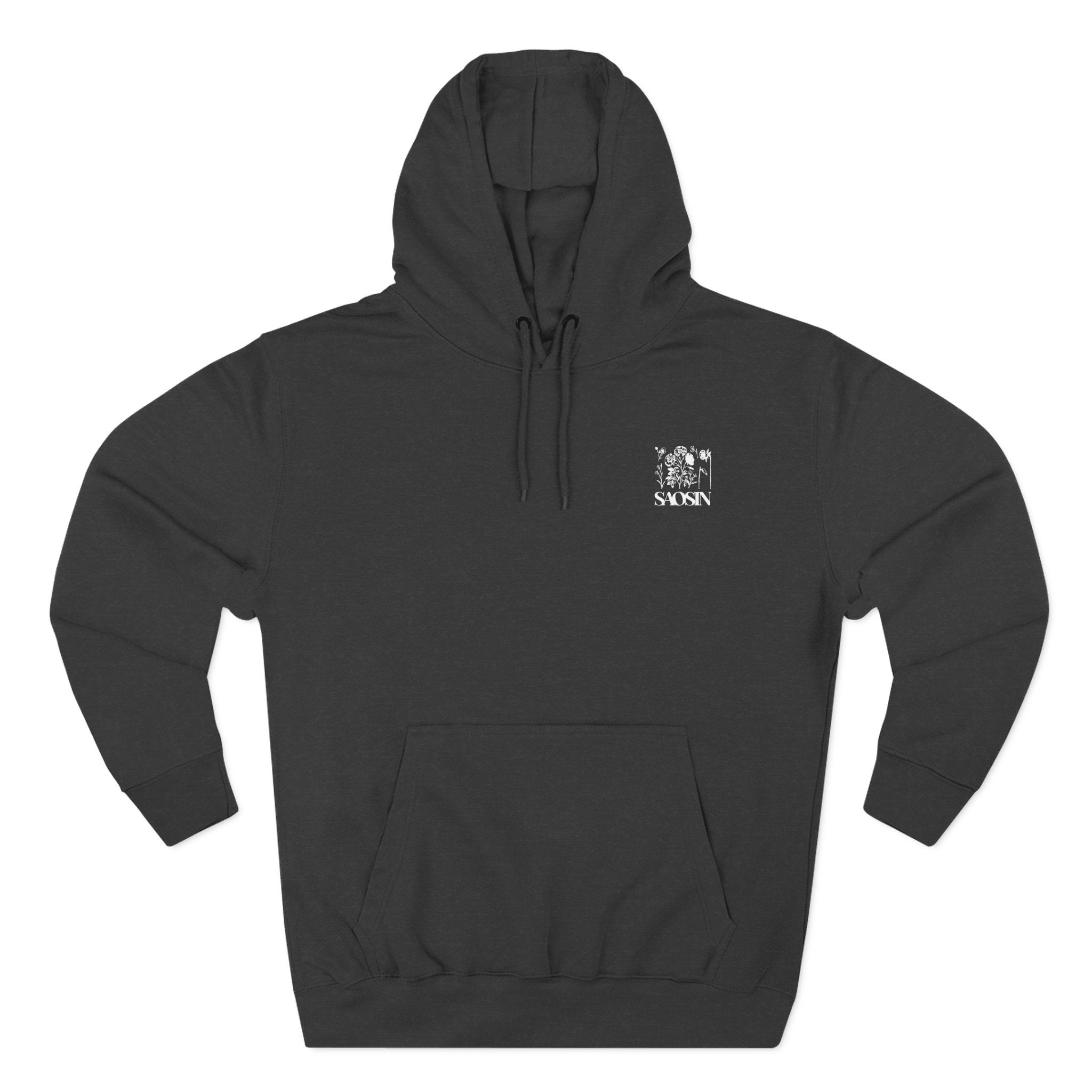 Saosin - Flowers Three-panel Fleece Hoodie