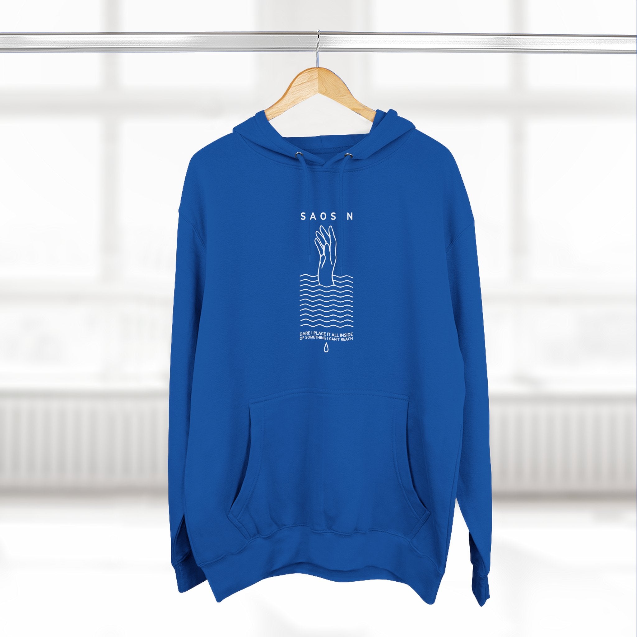 Saosin Illusion & Control Lyric Three-panel Fleece Hoodie