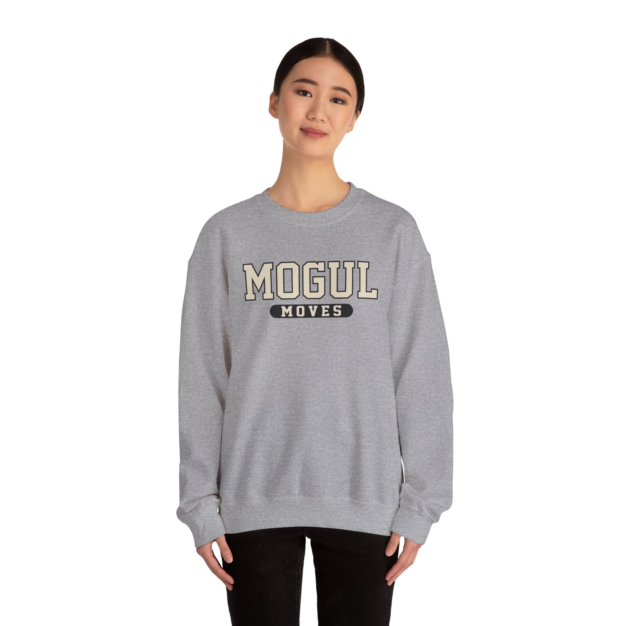 Mogul Moves  Unisex Heavy Blend Crewneck Sweatshirt