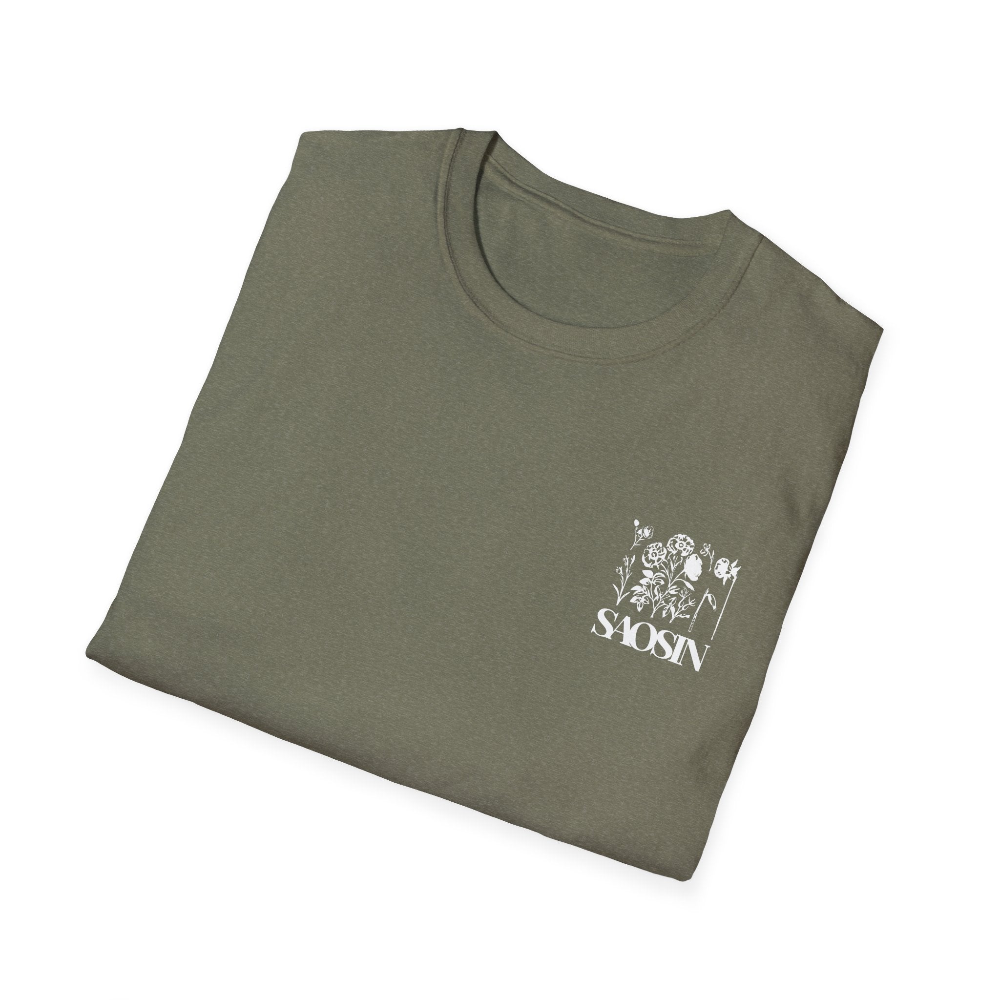 Saosin - Flowers Unisex Softstyle T-shirt
