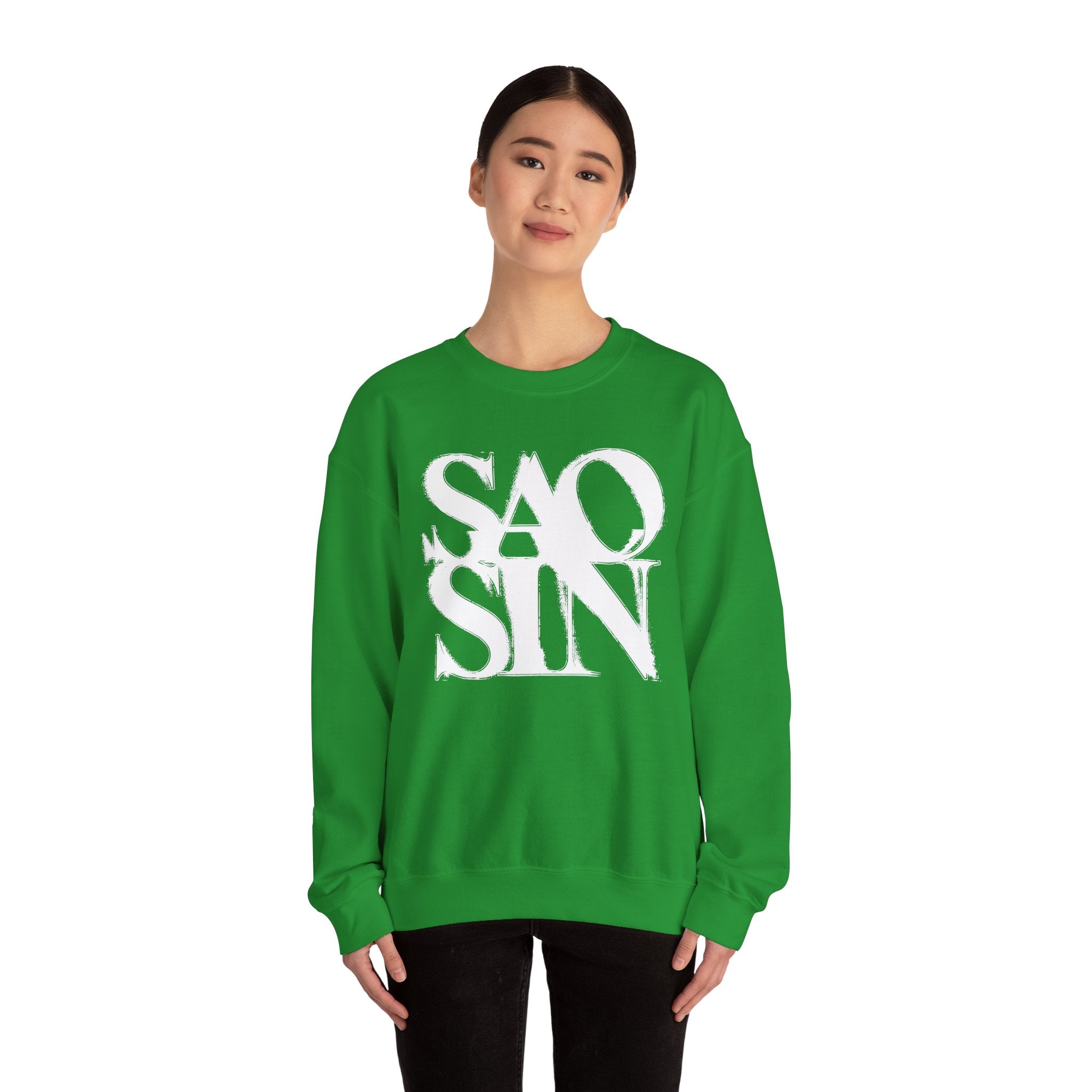 Saosin - Stacked Unisex Heavy Blend Crewneck Sweatshirt