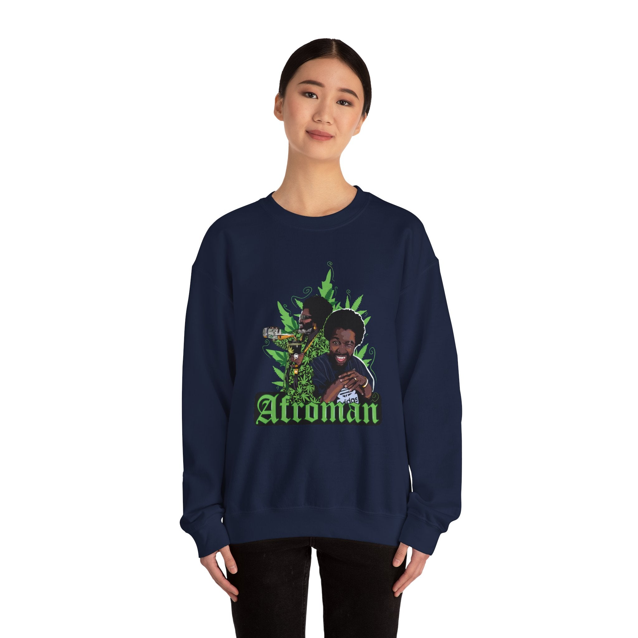 Afroman Version 3 Unisex Heavy Blend Crewneck Sweatshirt