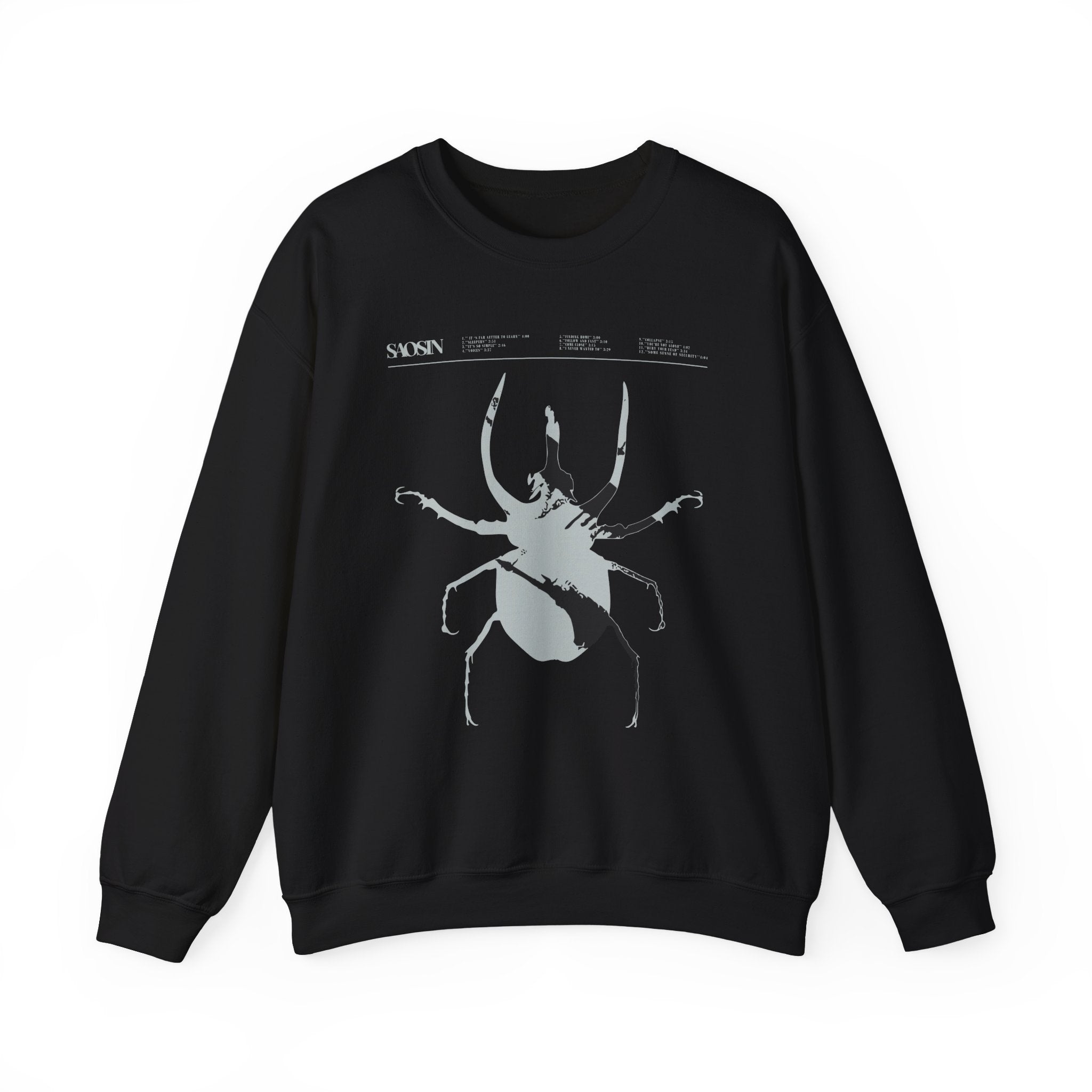 Tracklist Unisex Heavy Blend Crewneck Sweatshirt