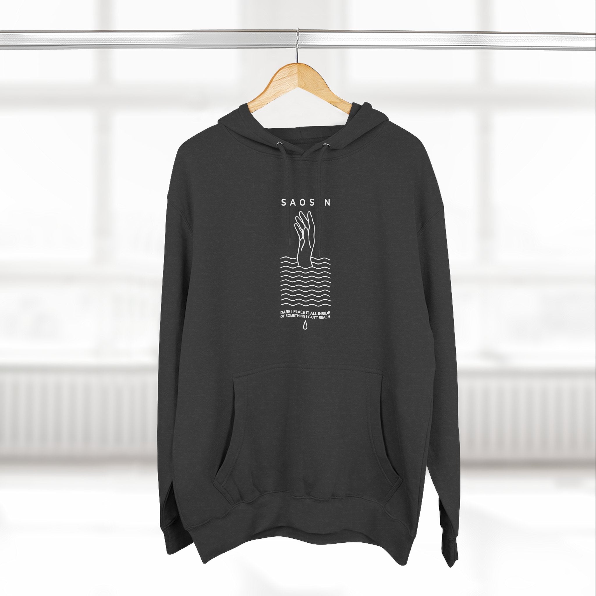 Saosin Illusion & Control Lyric Three-panel Fleece Hoodie