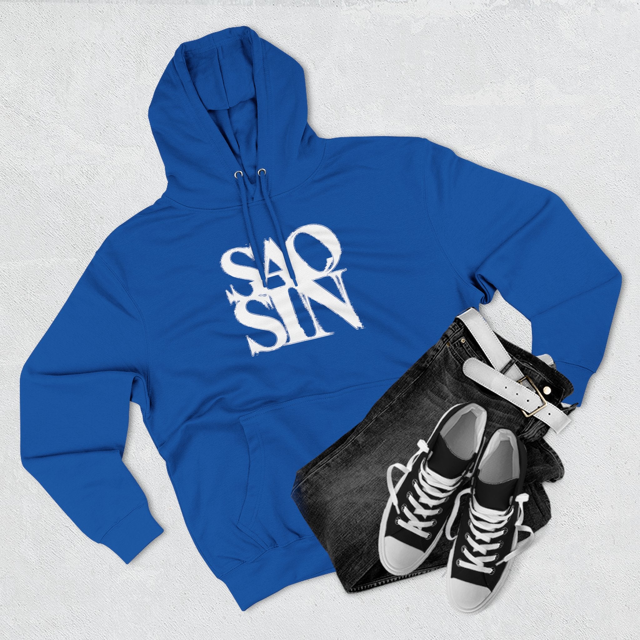 Saosin - Stacked Three-panel Fleece Hoodie