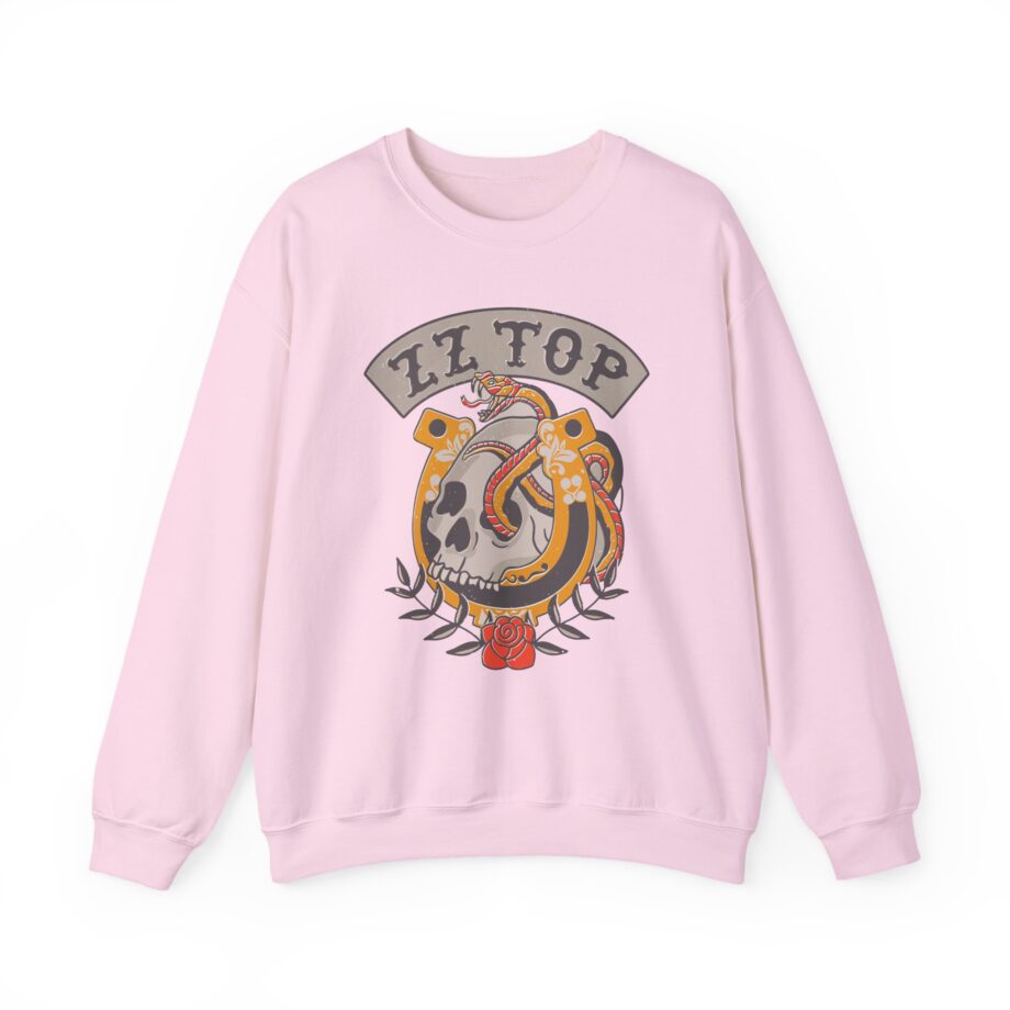 Zz Top Skull Unisex Heavy Blend™ Crewneck Sweatshirt
