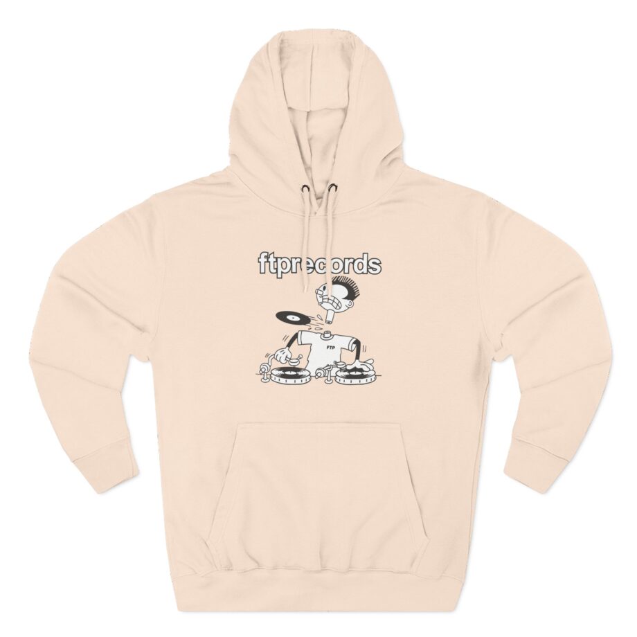 Adin Ross Ftprecords Three-Panel Fleece Hoodie