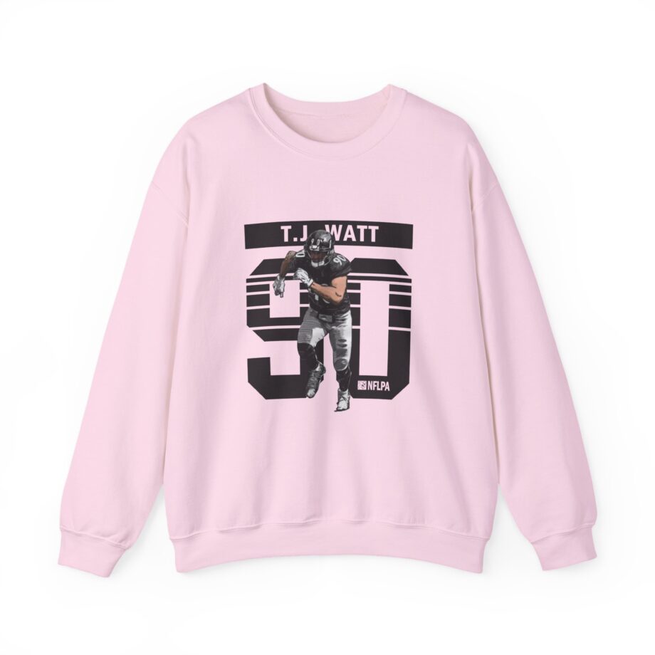 Tj Watt Grunge Unisex Heavy Blend™ Crewneck Sweatshirt