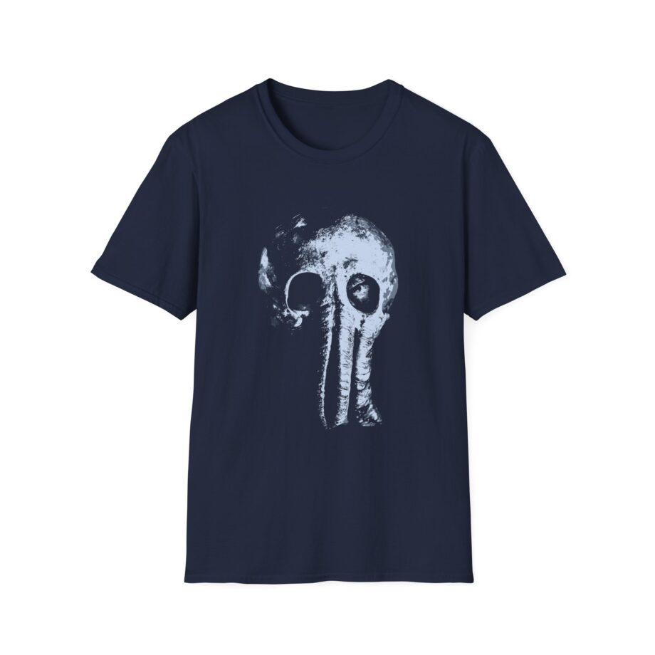 Absent in Body Plague God Unisex Softstyle T-Shirt