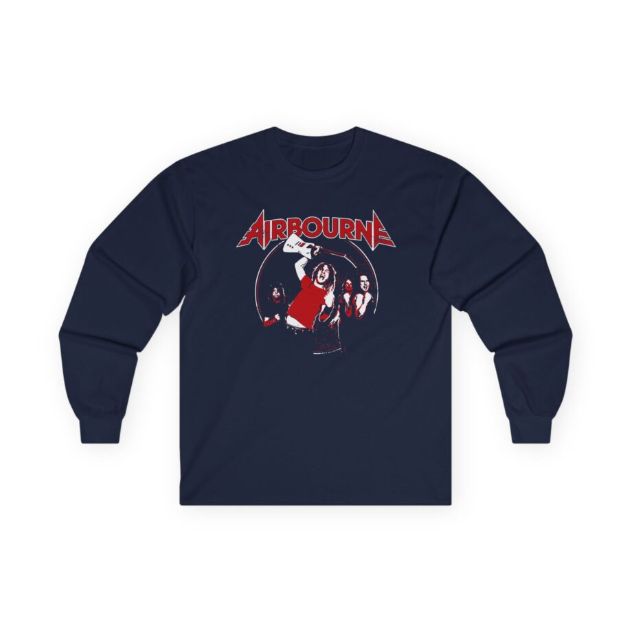 Airbourne Fist Pumping Unisex Ultra Cotton Long Sleeve Tee