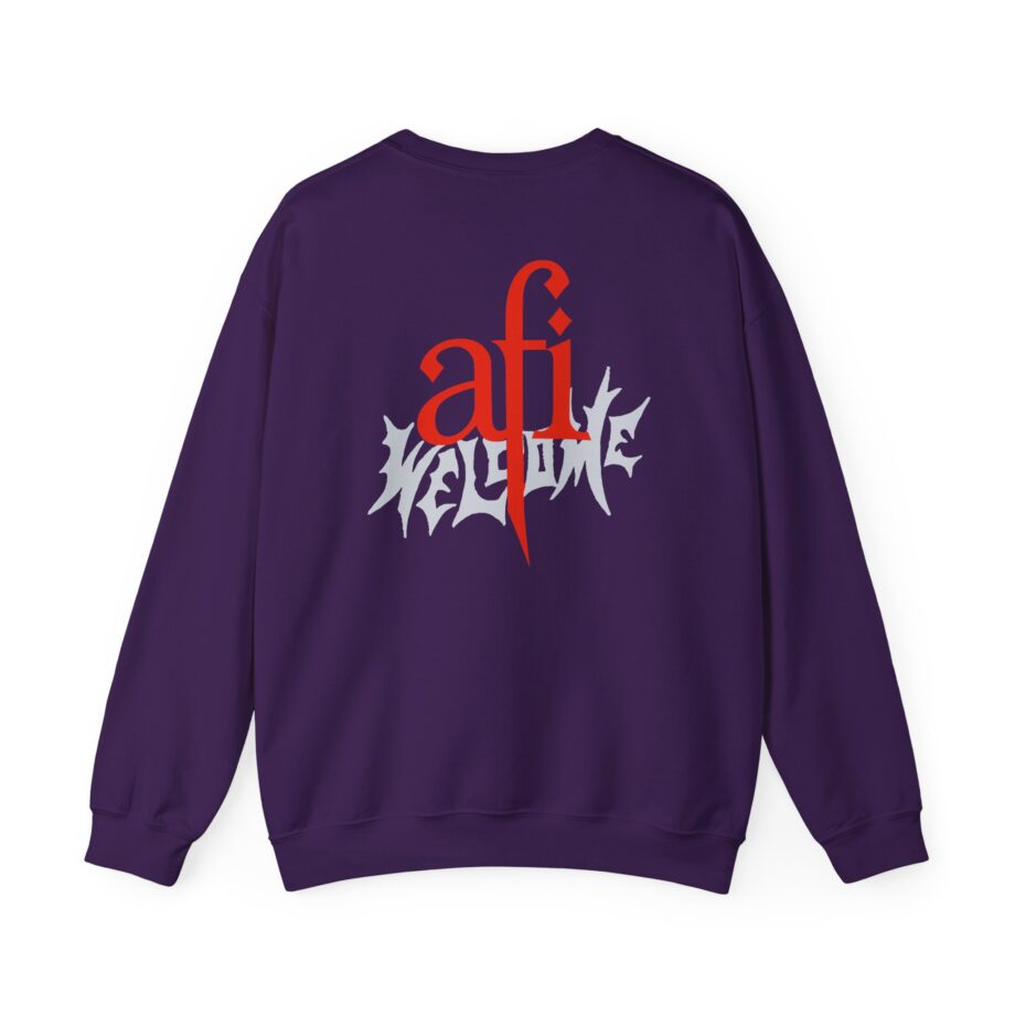Afi X Welcome Nowhere Unisex Heavy Blend™ Crewneck Sweatshirt