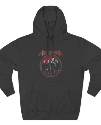 Airbourne - Black Live It Up Three-Panel Fleece Hoodie