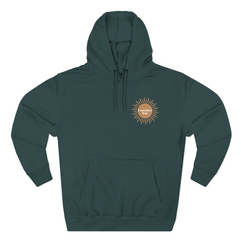 Elyse Myers I Receive That Three-Panel Fleece Hoodie