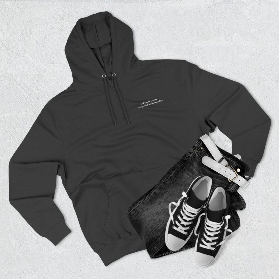 Adrianne Lenker Songs and Instrumentals Three-panel Fleece Hoodie