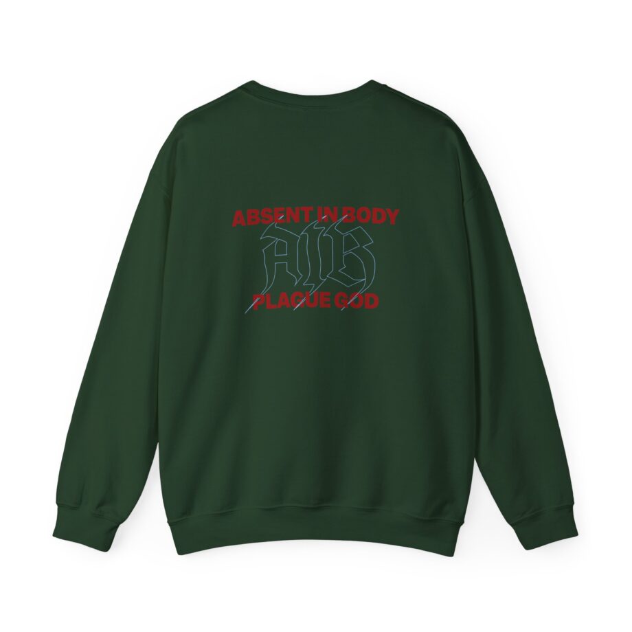 Absent in Body Plague God Unisex Heavy Blend™ Crewneck Sweatshirt