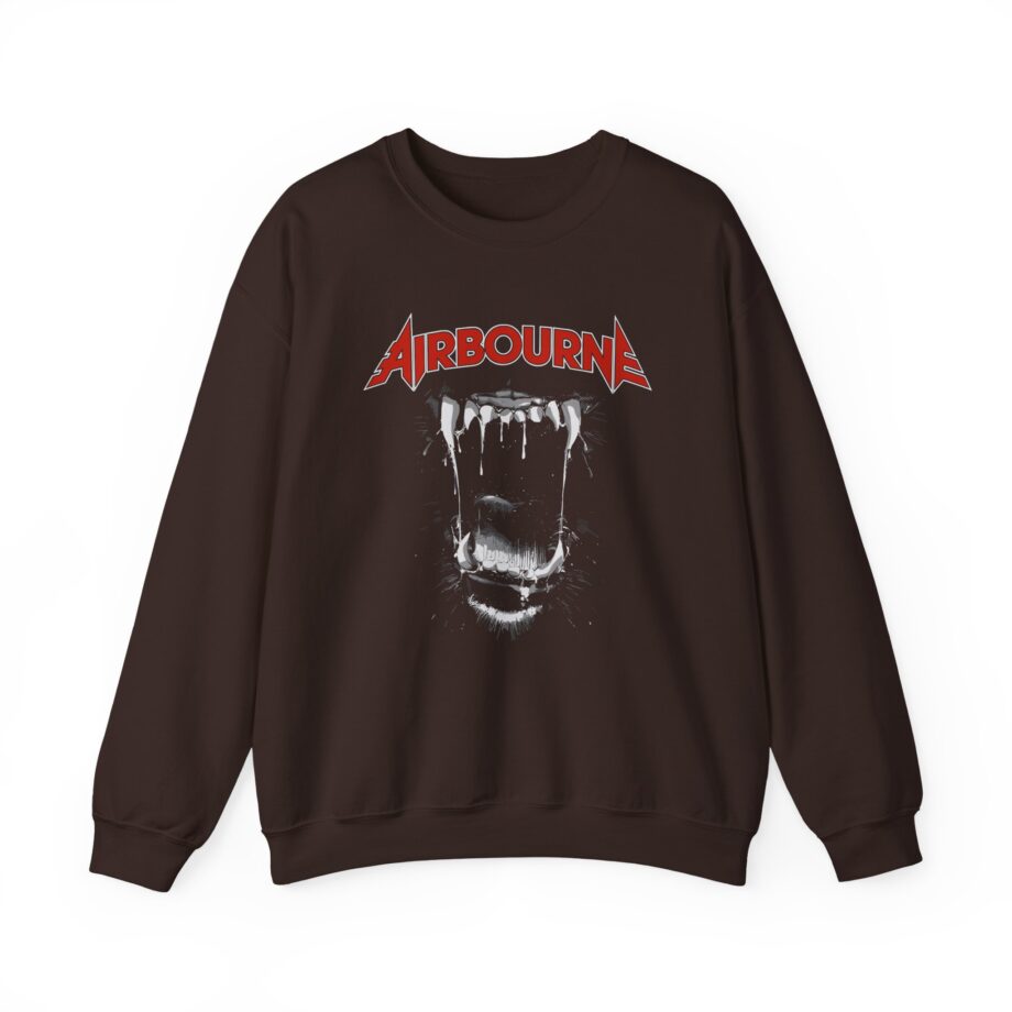 Airbourne Black Dog Barking Tracks Unisex Heavy Blend™ Crewneck Sweatshirt