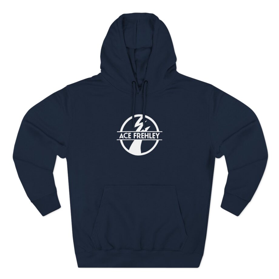 Ace Frehley Logo Three-panel Fleece Hoodie