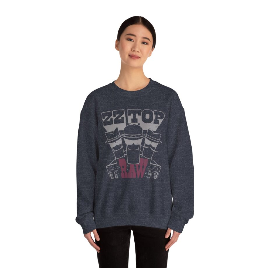 Zz Top Raw Unisex Heavy Blend™ Crewneck Sweatshirt