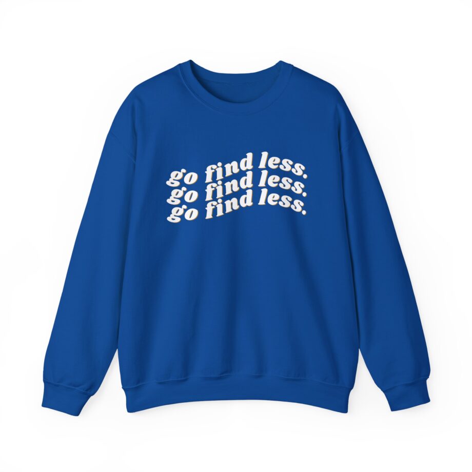 Elyse Myers Go Find Less Unisex Heavy Blend™ Crewneck Sweatshirt